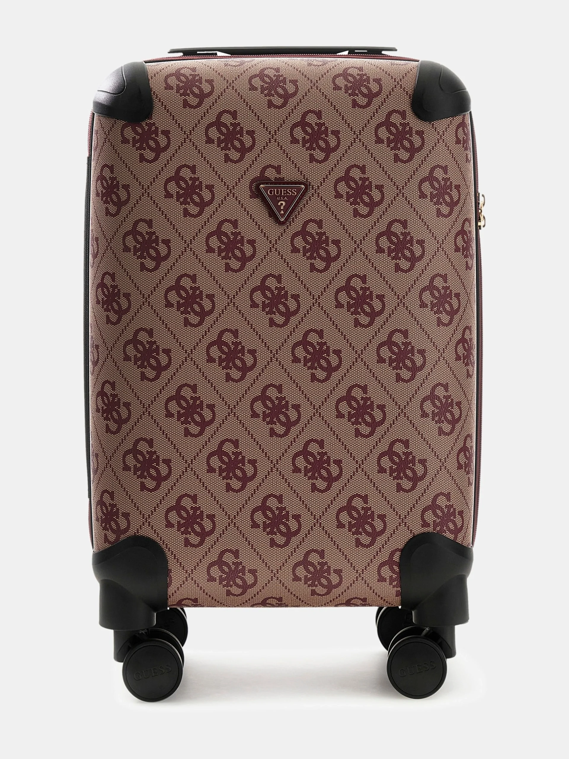Guess Berta 18 İnç 8 Tekerlekli Kadın Bordo Valiz TWOB8688983-BDL