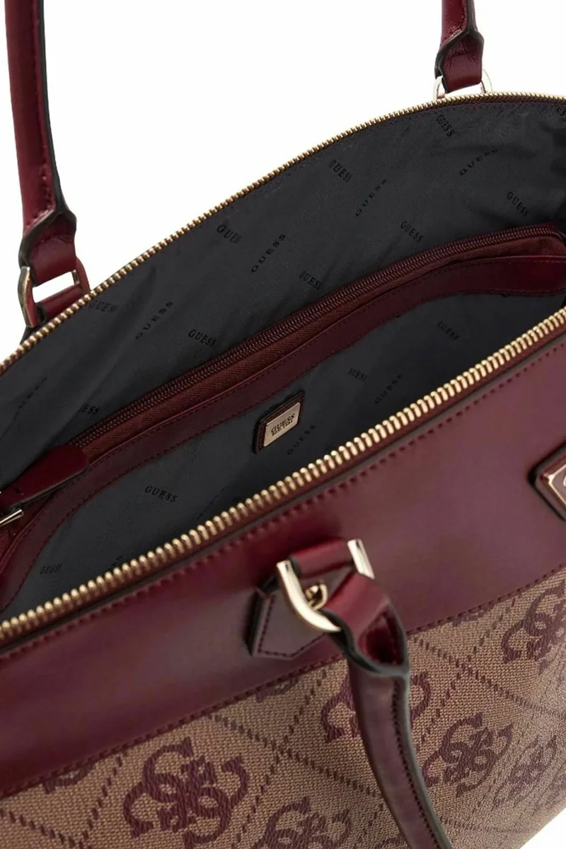 Guess Berta Deluxe Dome Kadın Bordo Valiz TWOB8688903-BDL