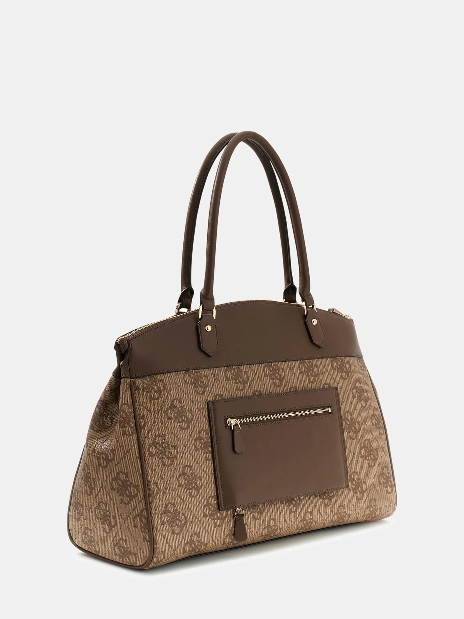 Guess Berta Deluxe Dome Kadın Kahverengi Valiz TWOB8688903-LGW