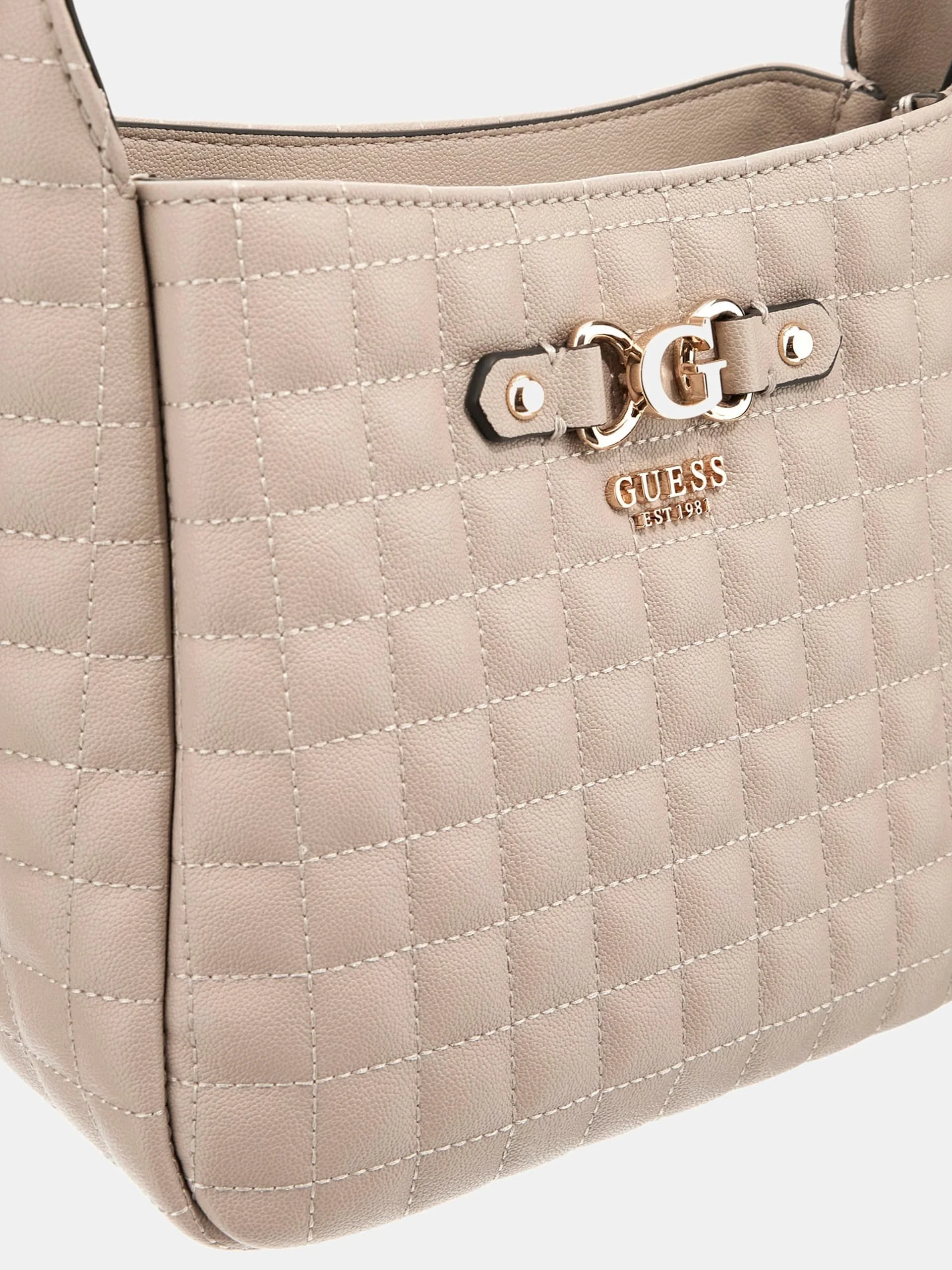 Guess Brera Kadın Bej Omuz Çantası HWQG8424010-LTA