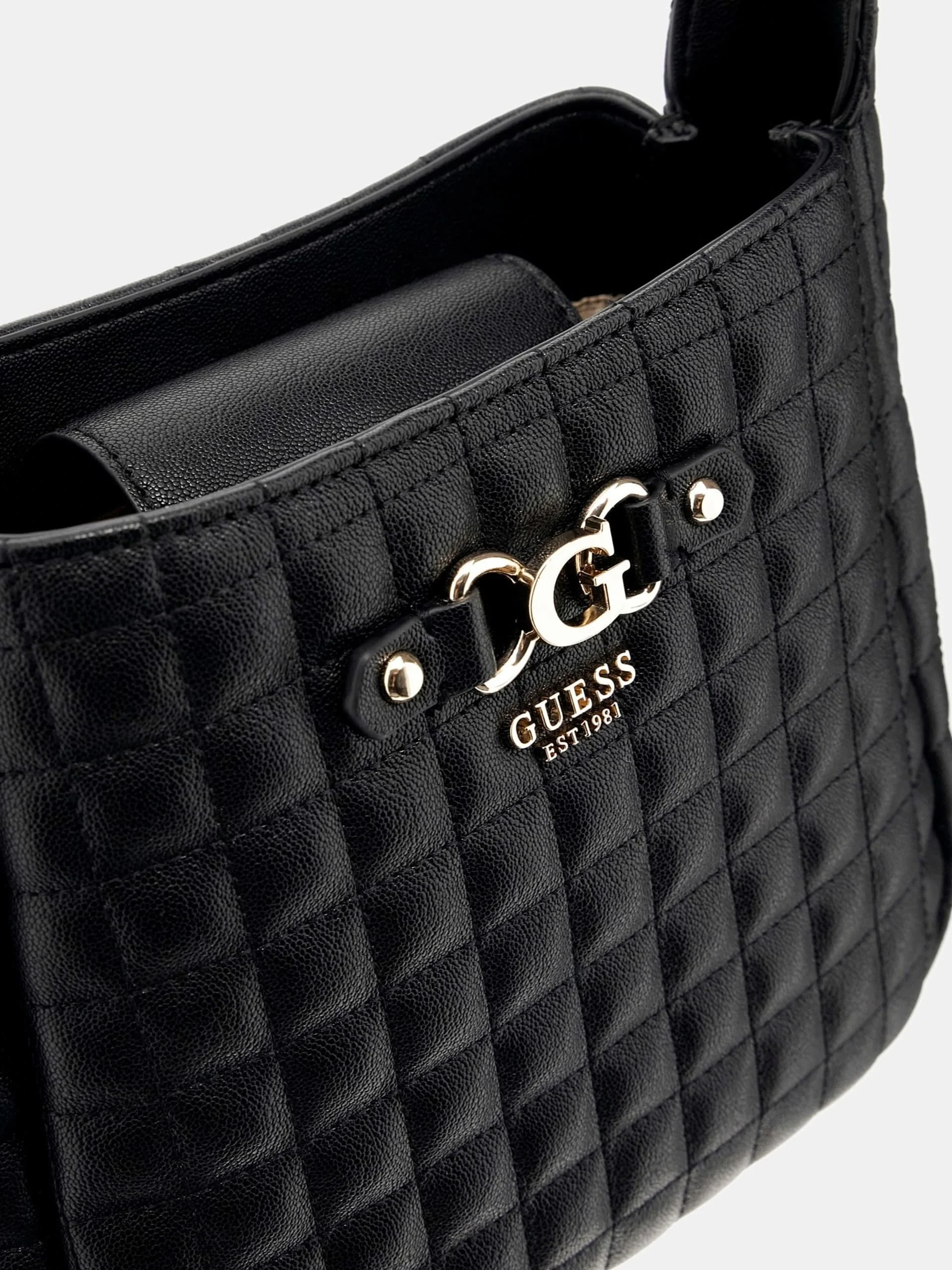 Guess Brera Kadın Siyah Omuz Çantası HWQG8424010-BLA