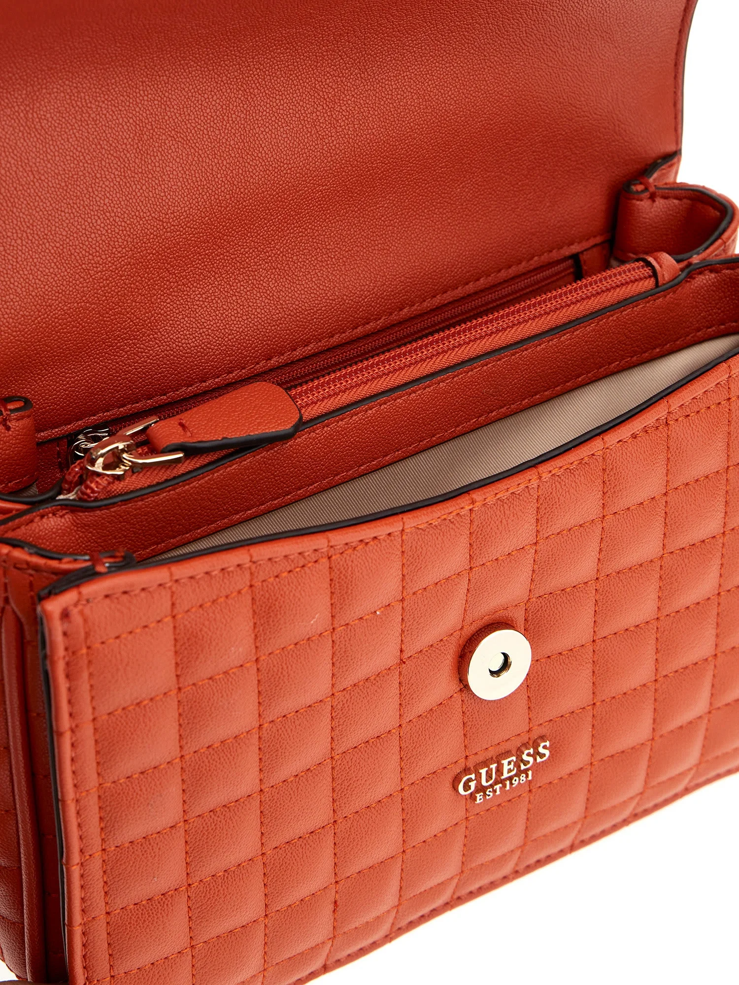 Guess Brera Kadın Turuncu Omuz Çantası HWQG8424210-CLI