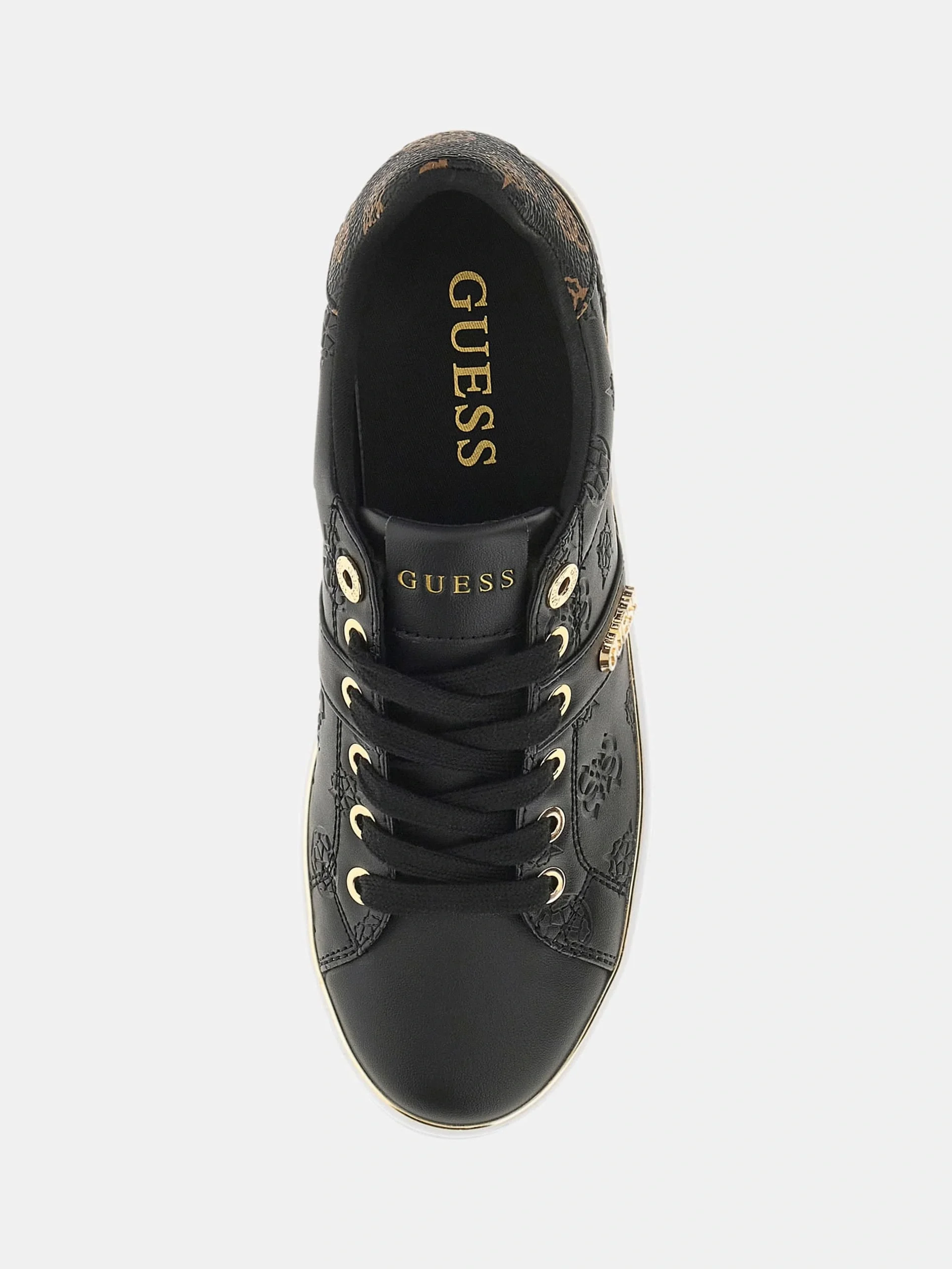 Guess Britz Kadın Siyah Sneaker FLFBTZFAL12-BLACK
