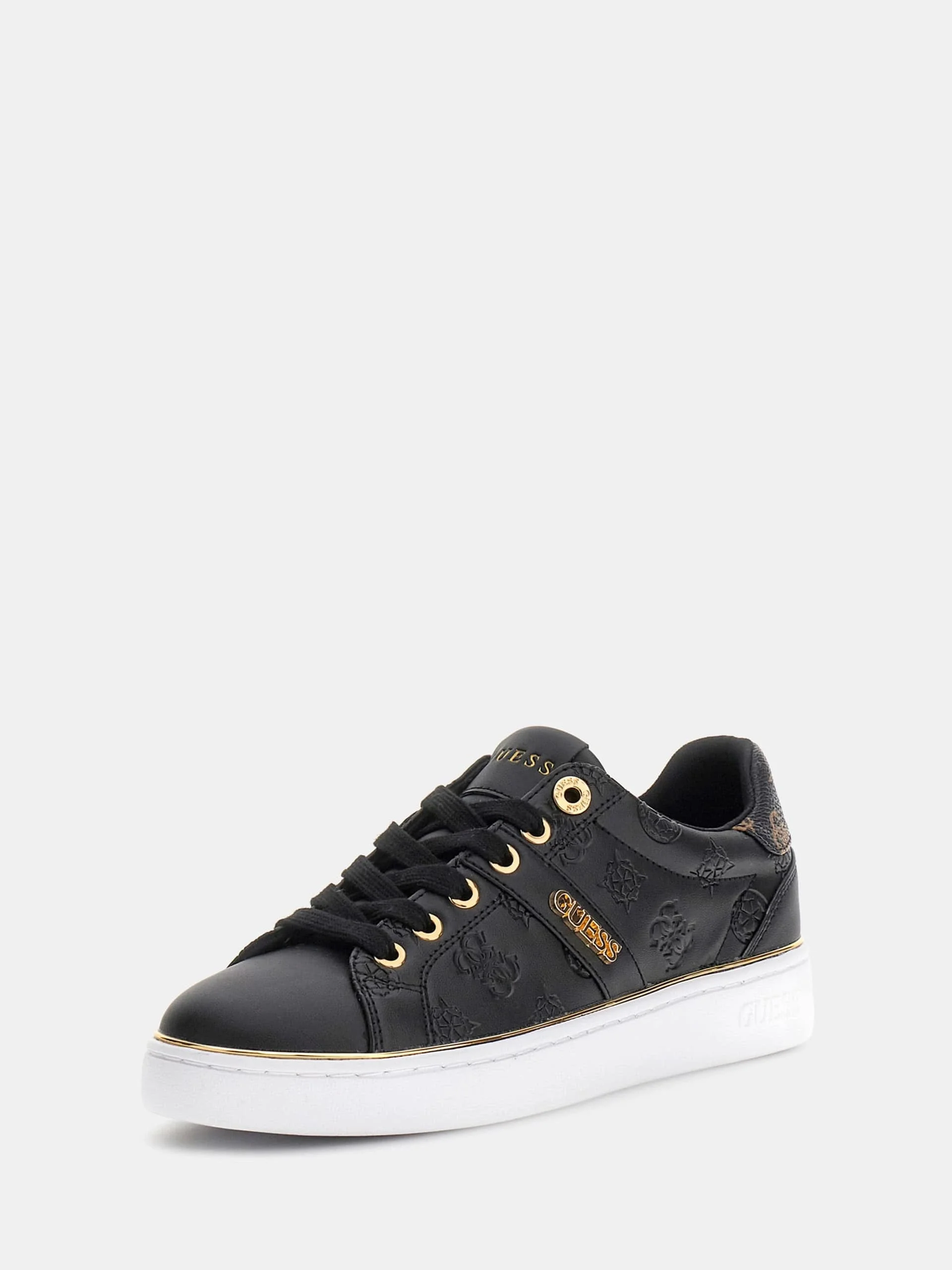 Guess Britz Kadın Siyah Sneaker FLFBTZFAL12-BLACK