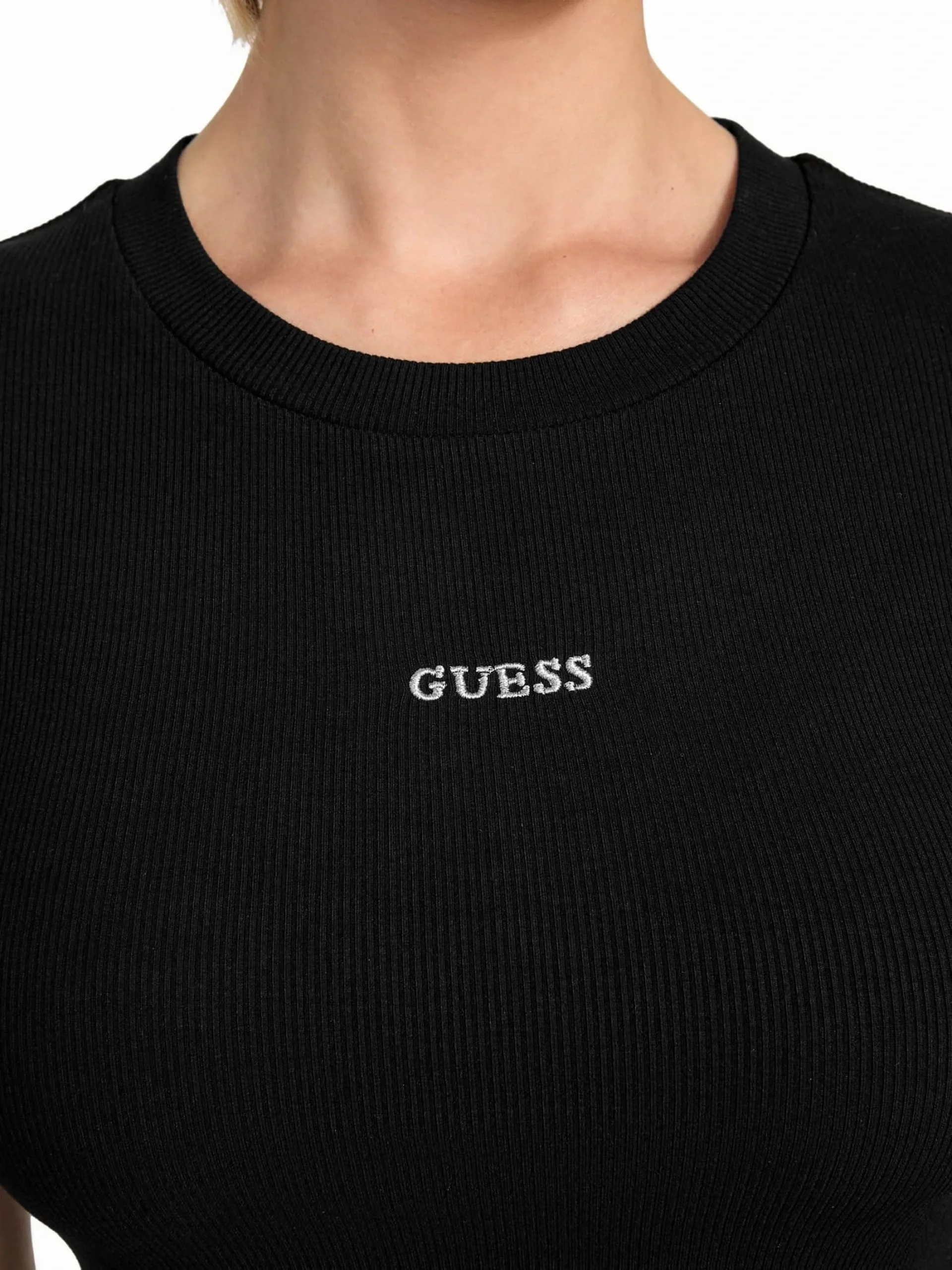 Guess Carla Kadın Siyah Aktif Top V5YP08K8RT2-JBLK