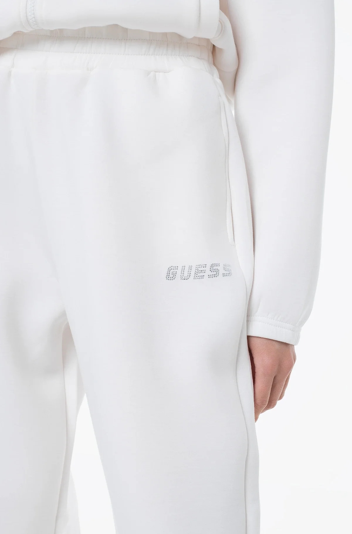 Guess Cecilia Kadın Beyaz Aktif Scuba Eşofman Altı V4BB13K7UW2-G018