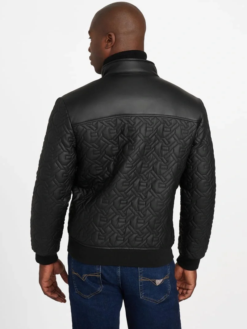 Guess Chain Erkek Siyah Ceket M5BL2EW1050-JBLK