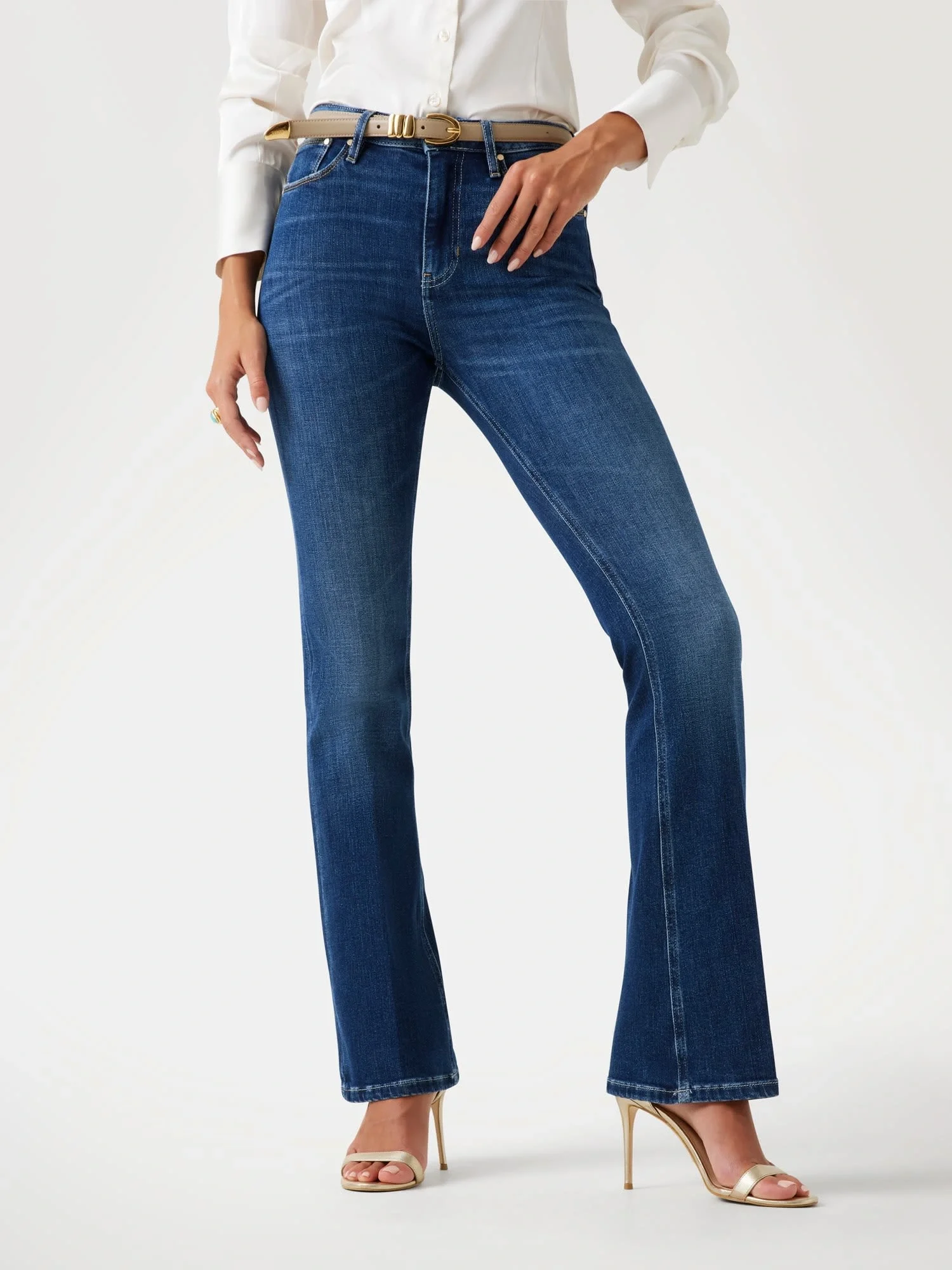 Guess Coated Kadın Mavi Kaşmir Karışımlı Skinny Fit Jean W5BA0LD4U5A-C4BU