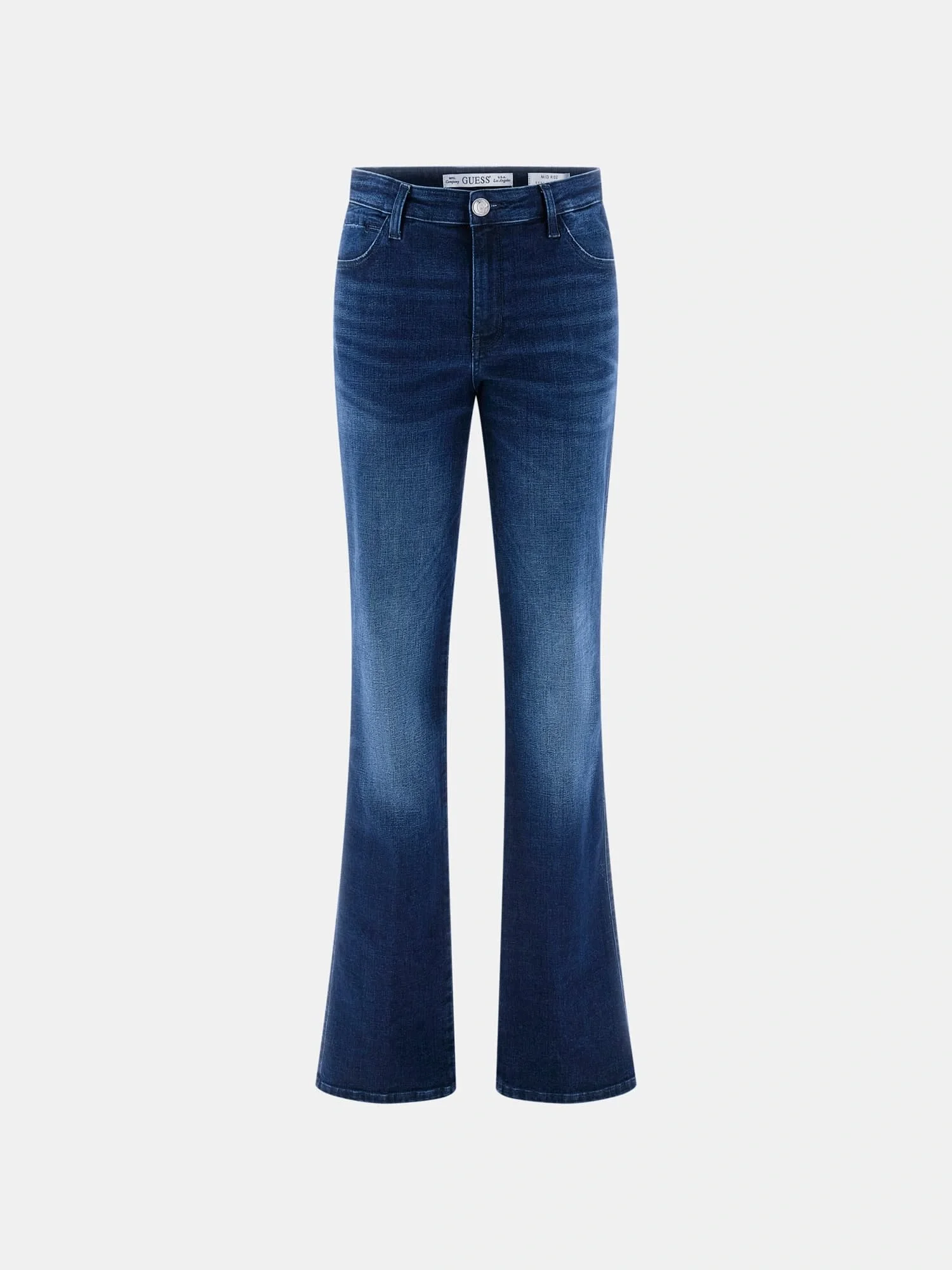 Guess Coated Kadın Mavi Kaşmir Karışımlı Skinny Fit Jean W5BA0LD4U5A-C4BU