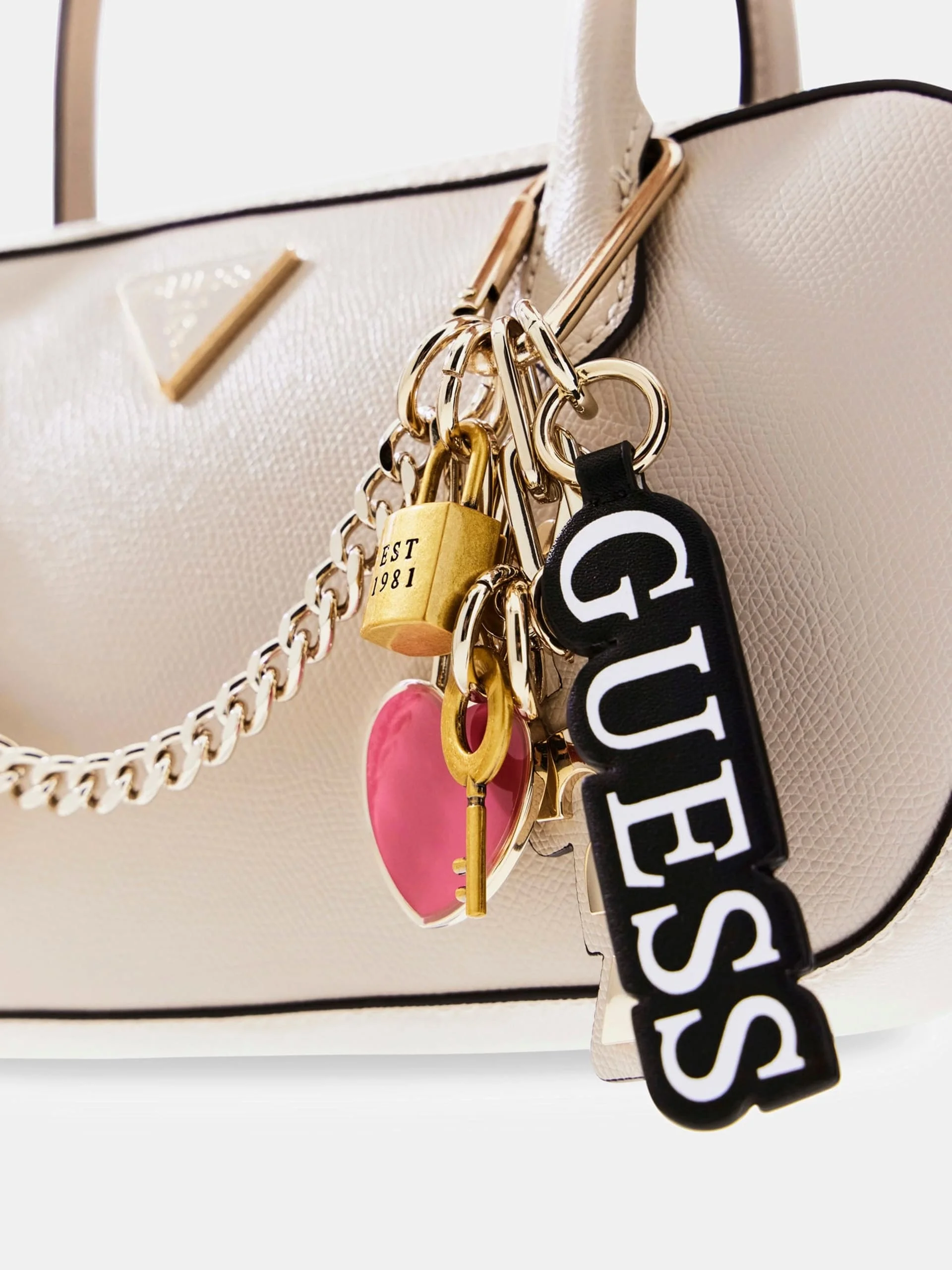 Guess Davina Küçük Kadın Bej El Çantası HWBG9899050-LTA