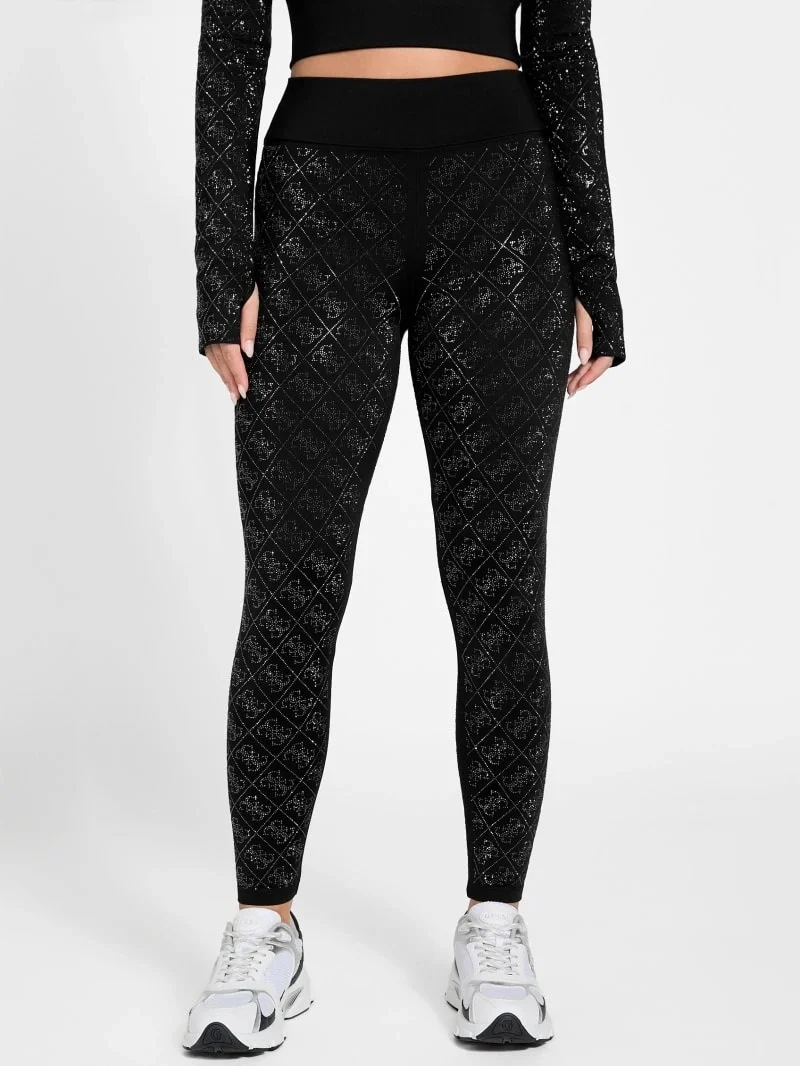 Guess Debby Kadın Siyah Pantolon W5BB73K7182-JBLK