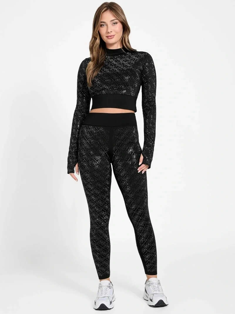 Guess Debby Kadın Siyah Pantolon W5BB73K7182-JBLK