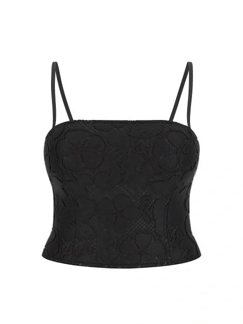 Guess Delilah Kadın Siyah Bluz W5YH71WHEP0-JBLK