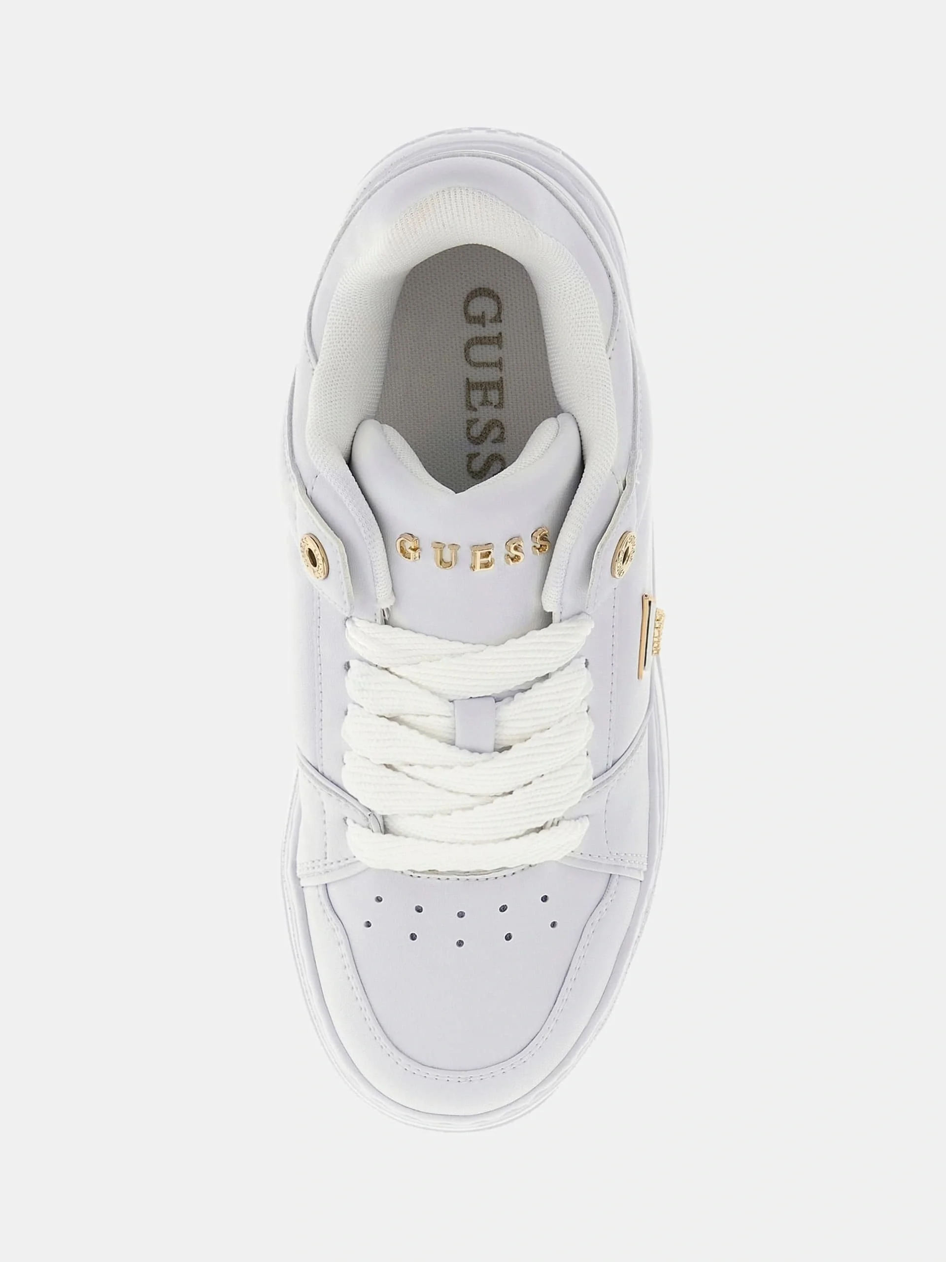Guess Delove Kadın Beyaz Sneaker FLTDELELE12-WHITE