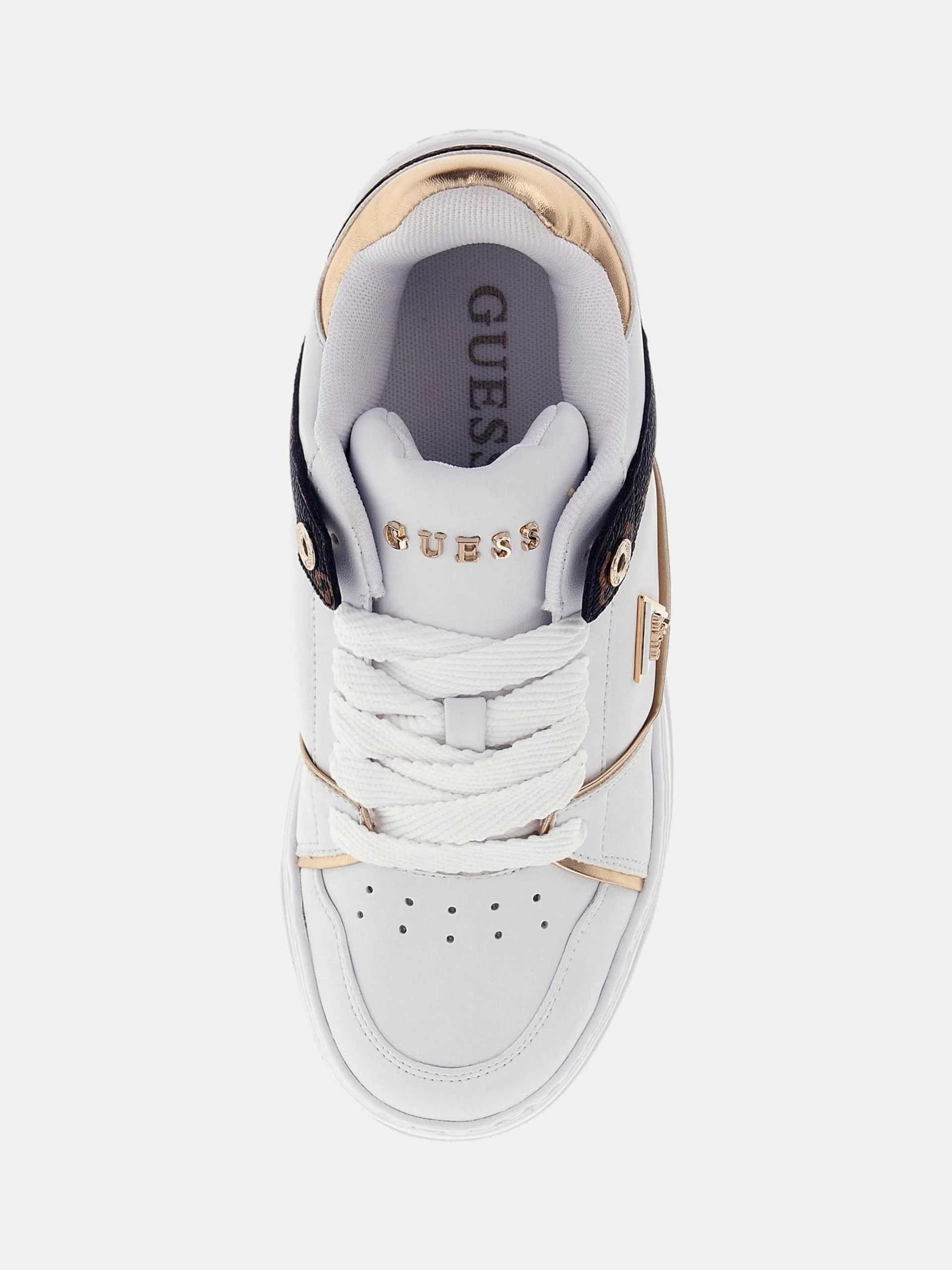 Guess Delove Kadın Beyaz Sneaker FLTDELFAL12-WHITE