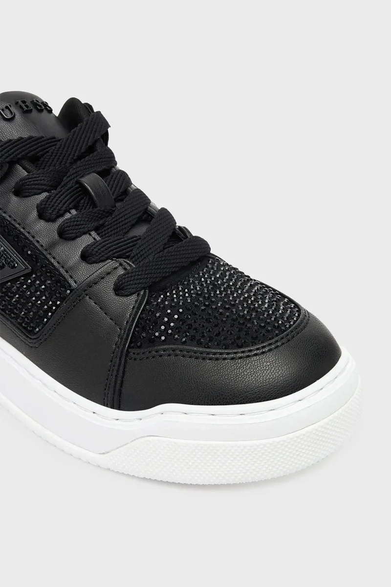 Guess Delove2 Kadın Siyah Sneaker FLTDL2LEA12-BLACK