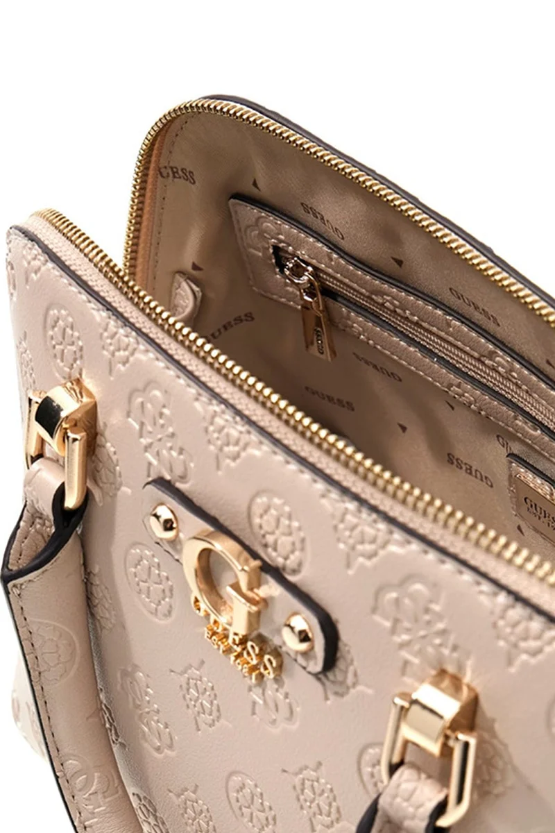 Guess Dita Dome Kadın Kahverengi El Çantası HWPD7602050-LUG