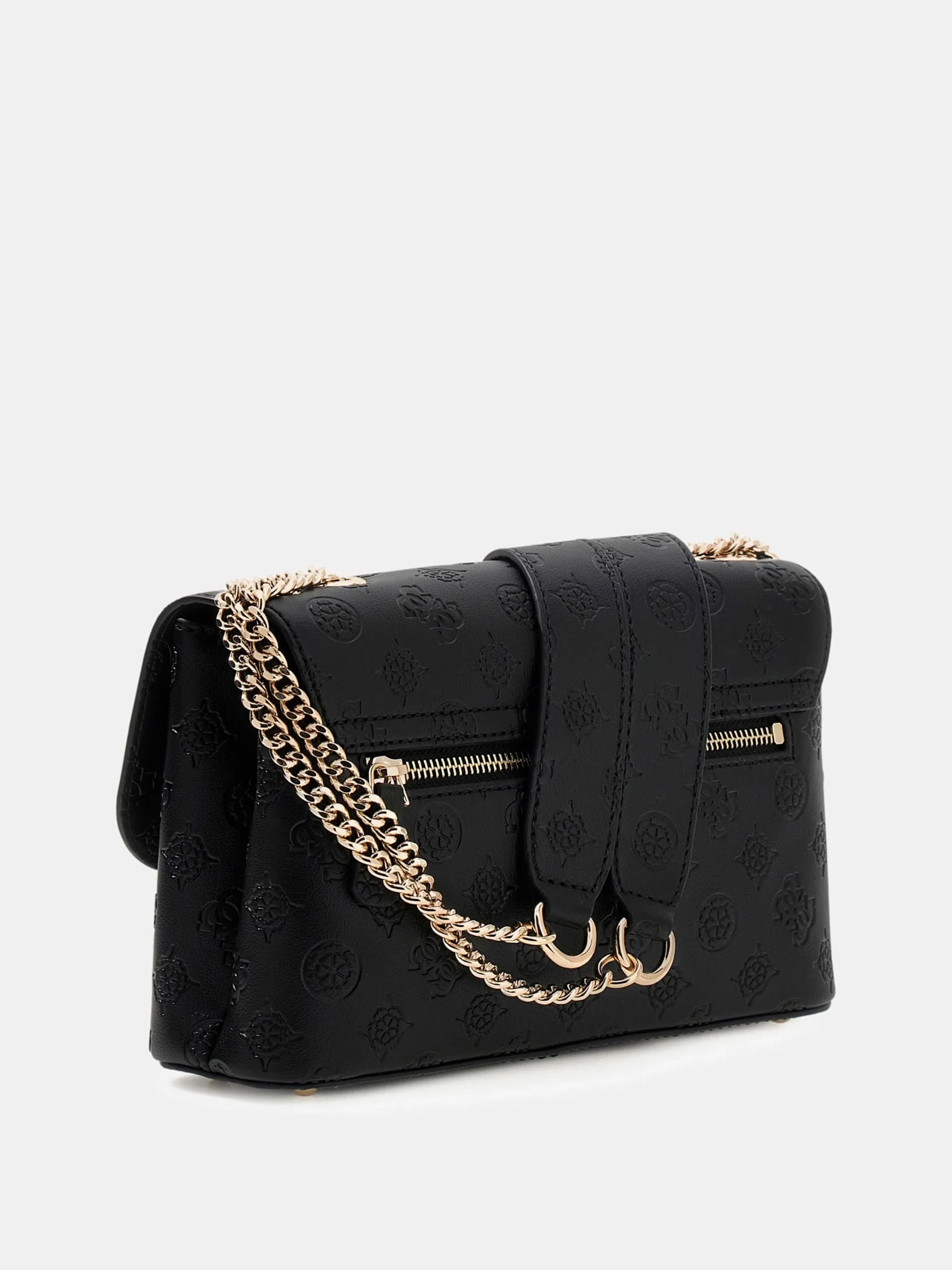 Guess Dita Dönüştürülebilir Çapraz Askılı Kadın Siyah El Çantası HWPD7602210-BLO