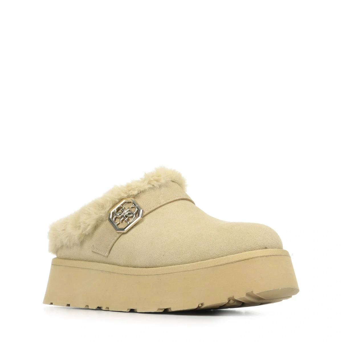 Guess Dolmana2 Kadın Krem Terlik FLFDOCESU06-NUDE