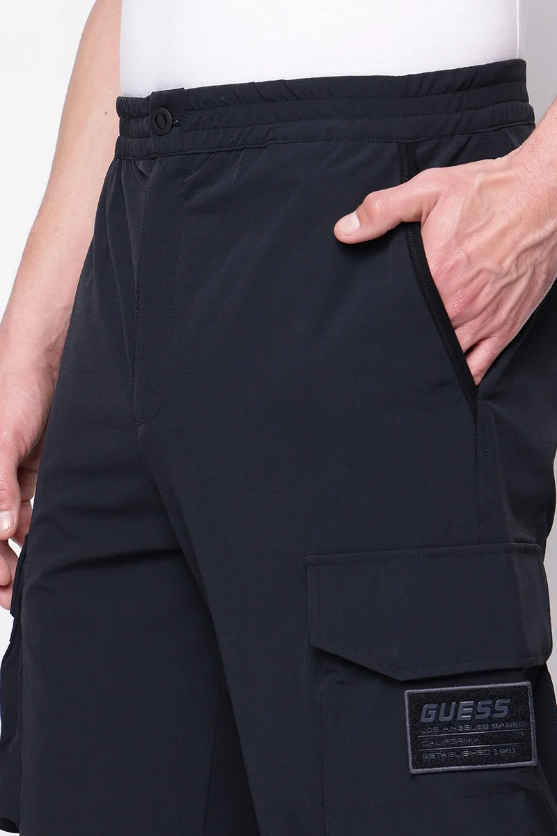 Guess Doro Erkek Siyah Aktif Regular Fit Eşofman Altı Z5YB09WH2H0-JBLK