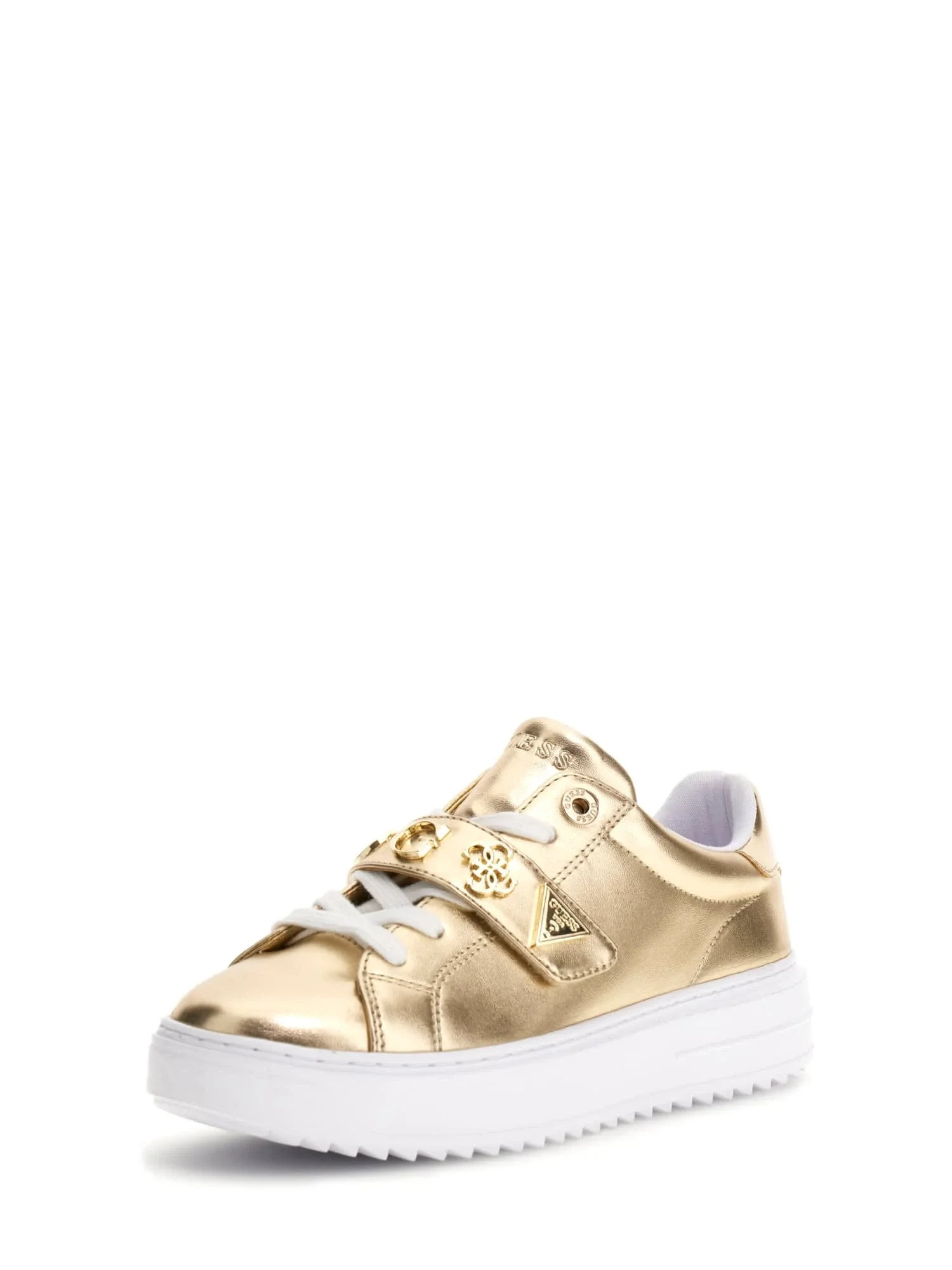 Guess Drift Kadın Sarı Sneaker FLTDRILEL12-PLATI