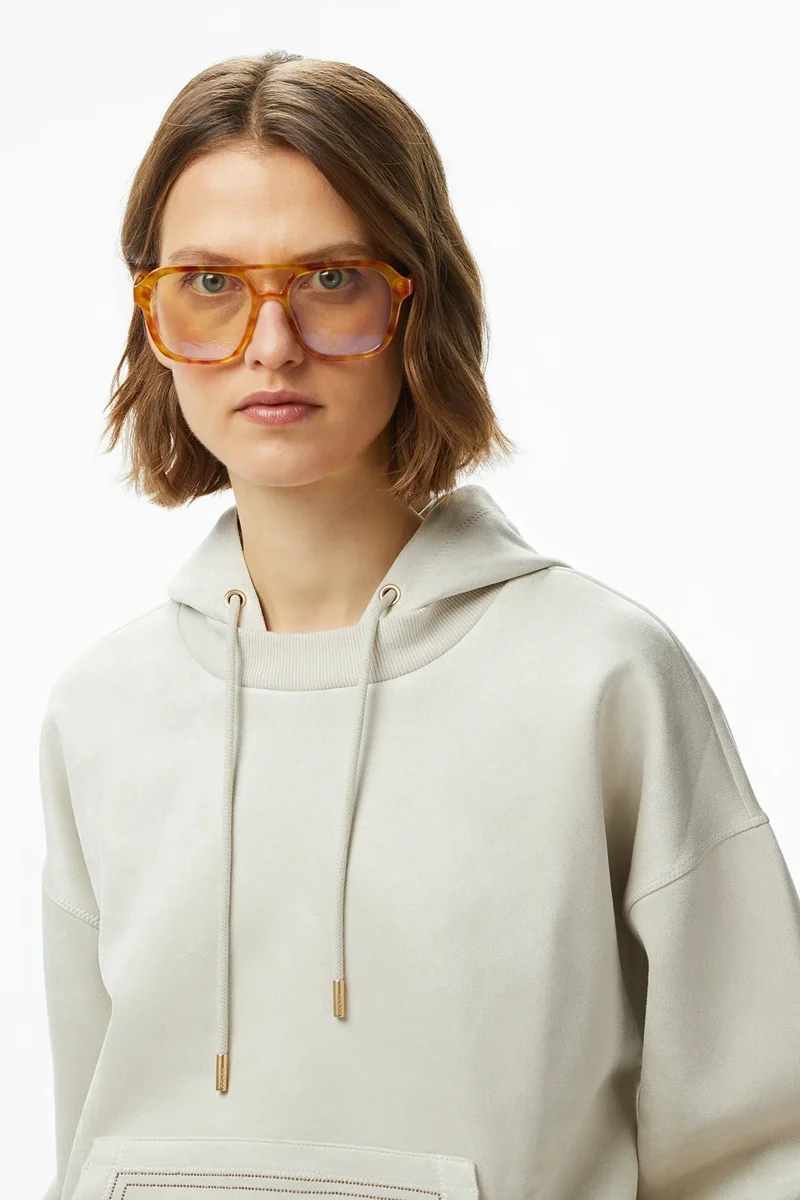 Guess Eco Kadın Krem Scuba Sweatshirt W4BQ09KAUJ2-A115