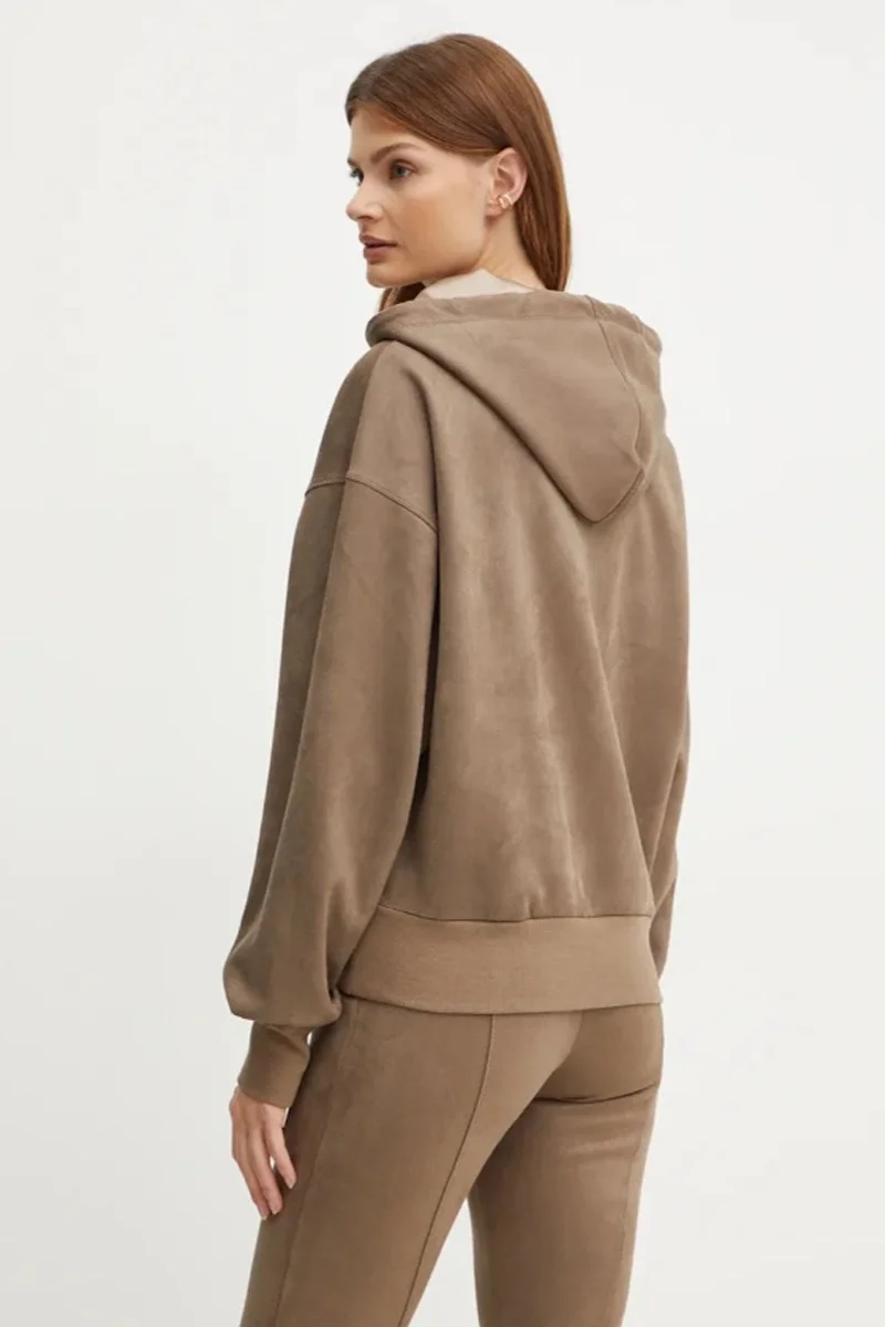 Guess Eco Kadın Krem Scuba Sweatshirt W4BQ09KAUJ2-A115