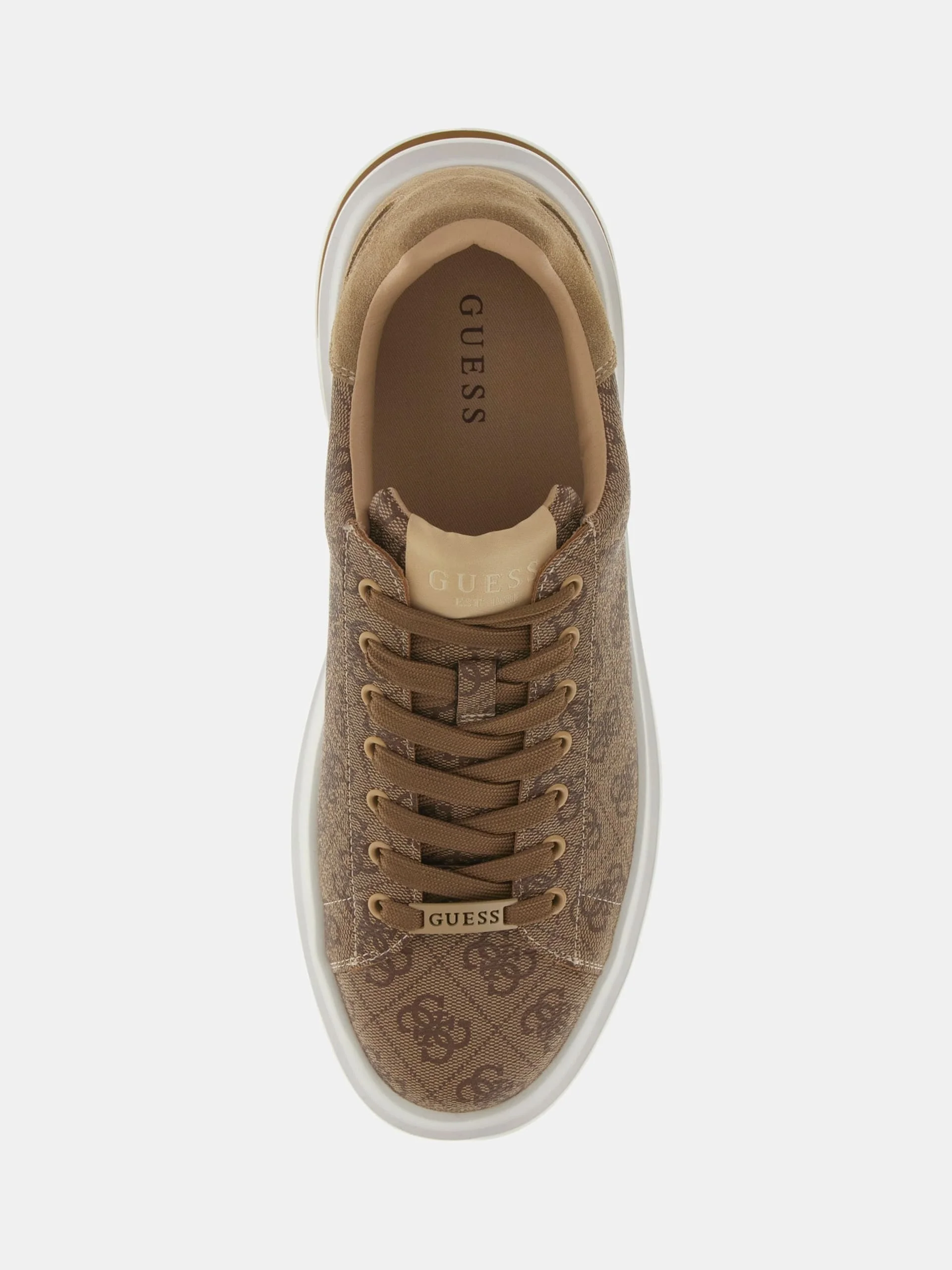 Guess Elba Erkek Bej Sneaker FMPELAFAL12-BEIBR