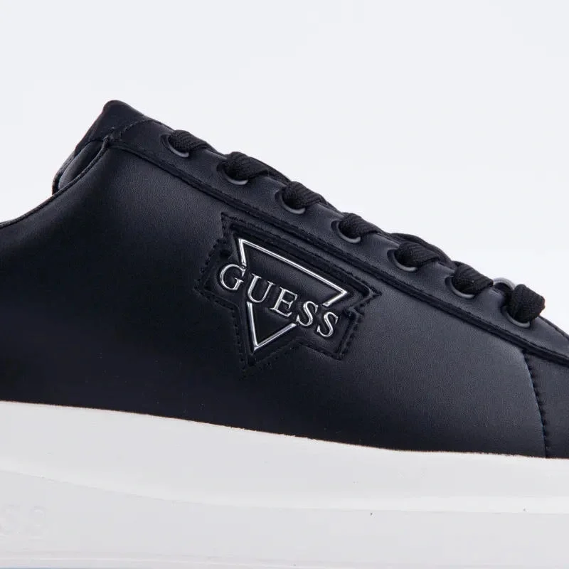 Guess Elban Erkek Siyah Deri Sneaker FMFBANLEL12-BLACK