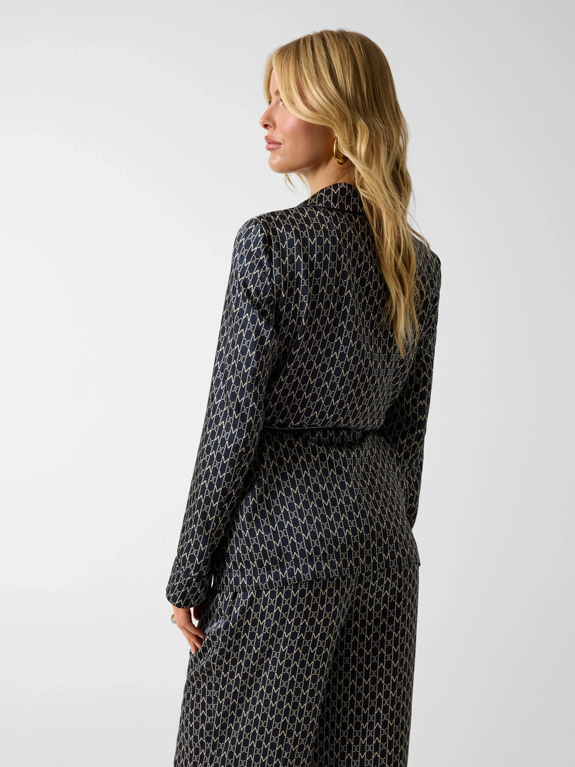 Guess Elida Kemerli Kadın Çok Renkli Blazer Ceket 6RGN087435A-PM7F