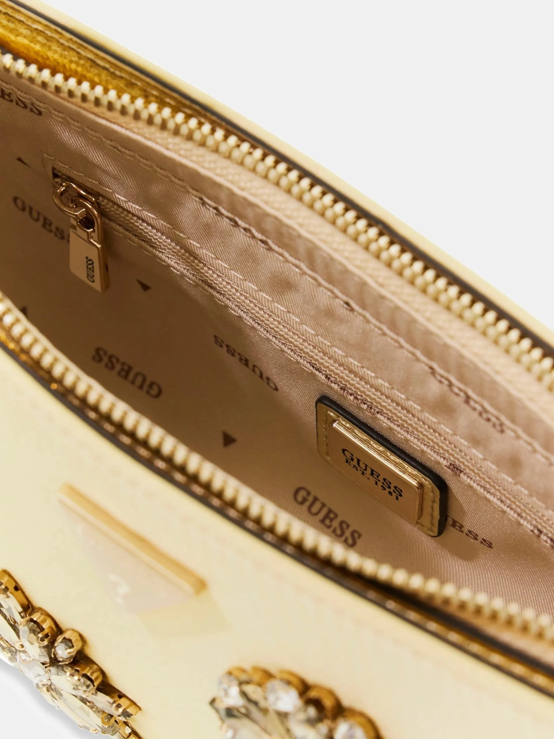 Guess Elsie Omuz Kadın Altın Omuz Çantası HWSS9650170-GOL