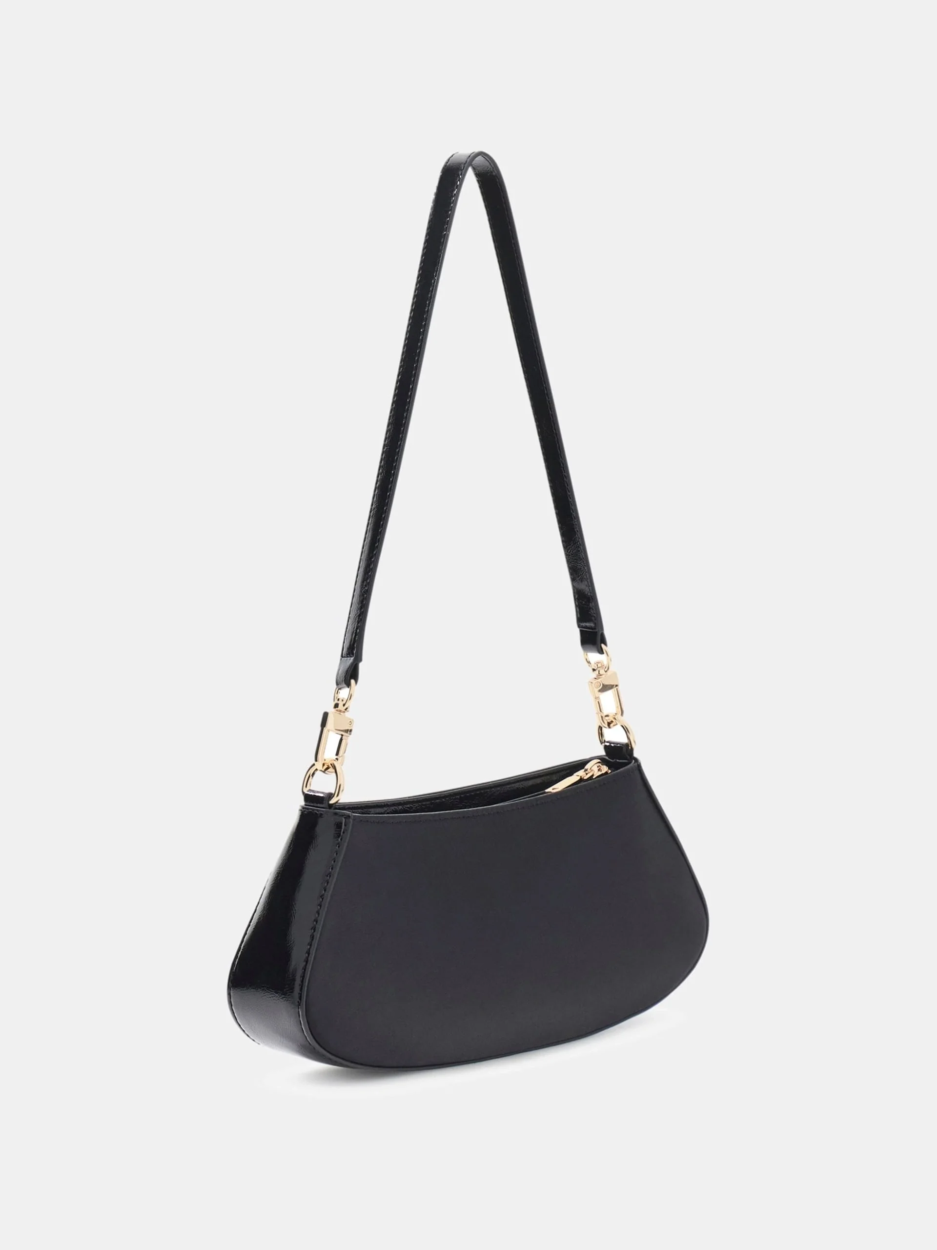 Guess Elsie Omuz Kadın Siyah Omuz Çantası HWSS9650170-BLA