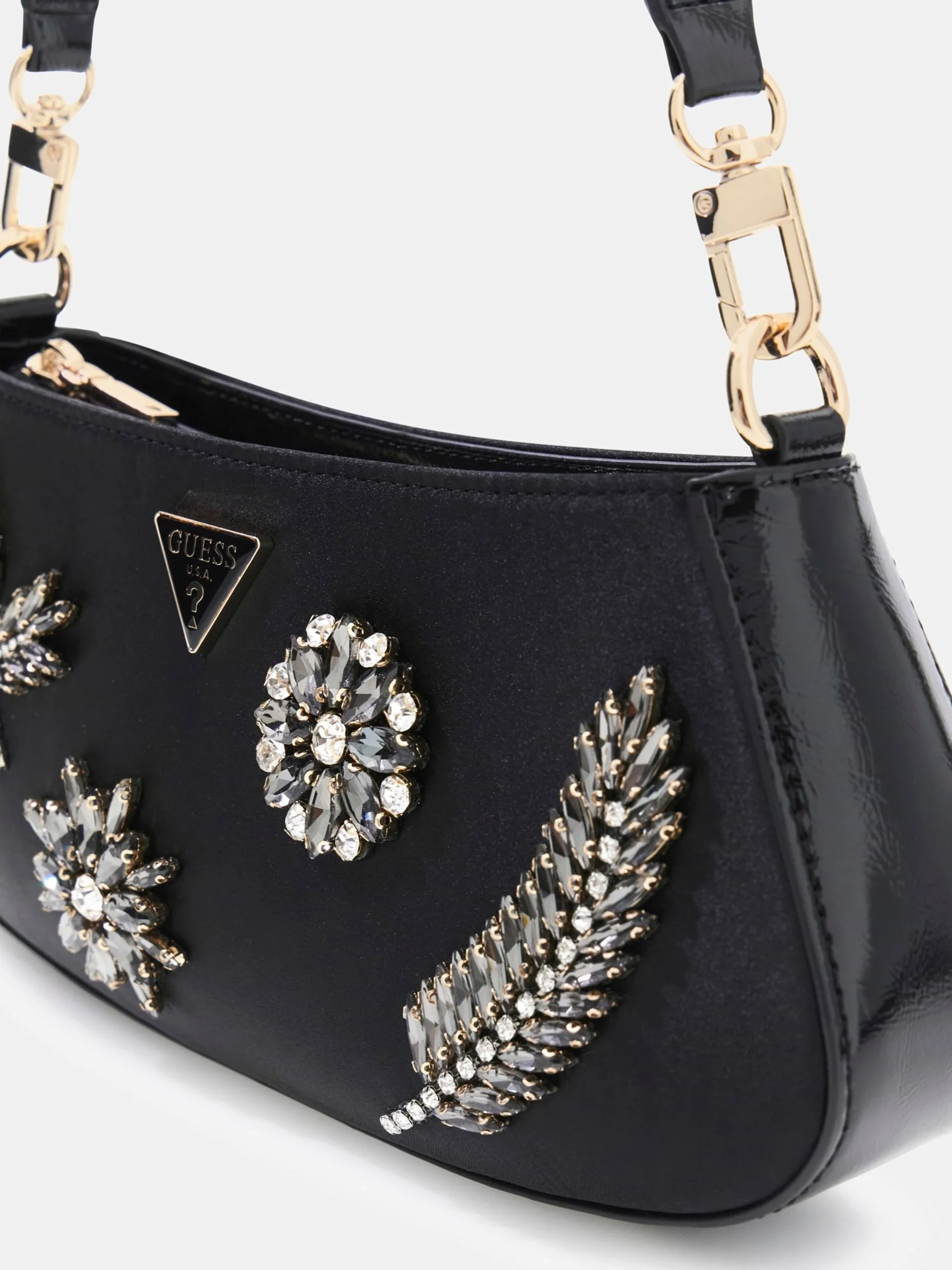 Guess Elsie Omuz Kadın Siyah Omuz Çantası HWSS9650170-BLA