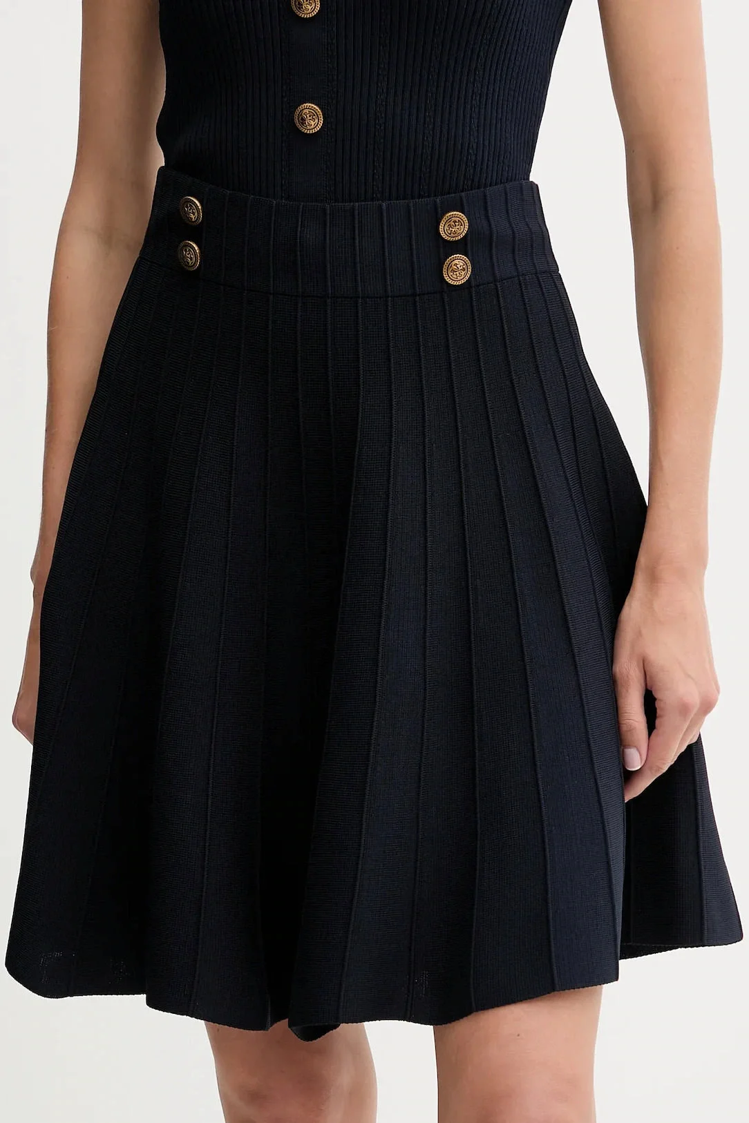 Guess Emmie Kadın Lacivert Triko Etek W5YD65Z0130-G7V2