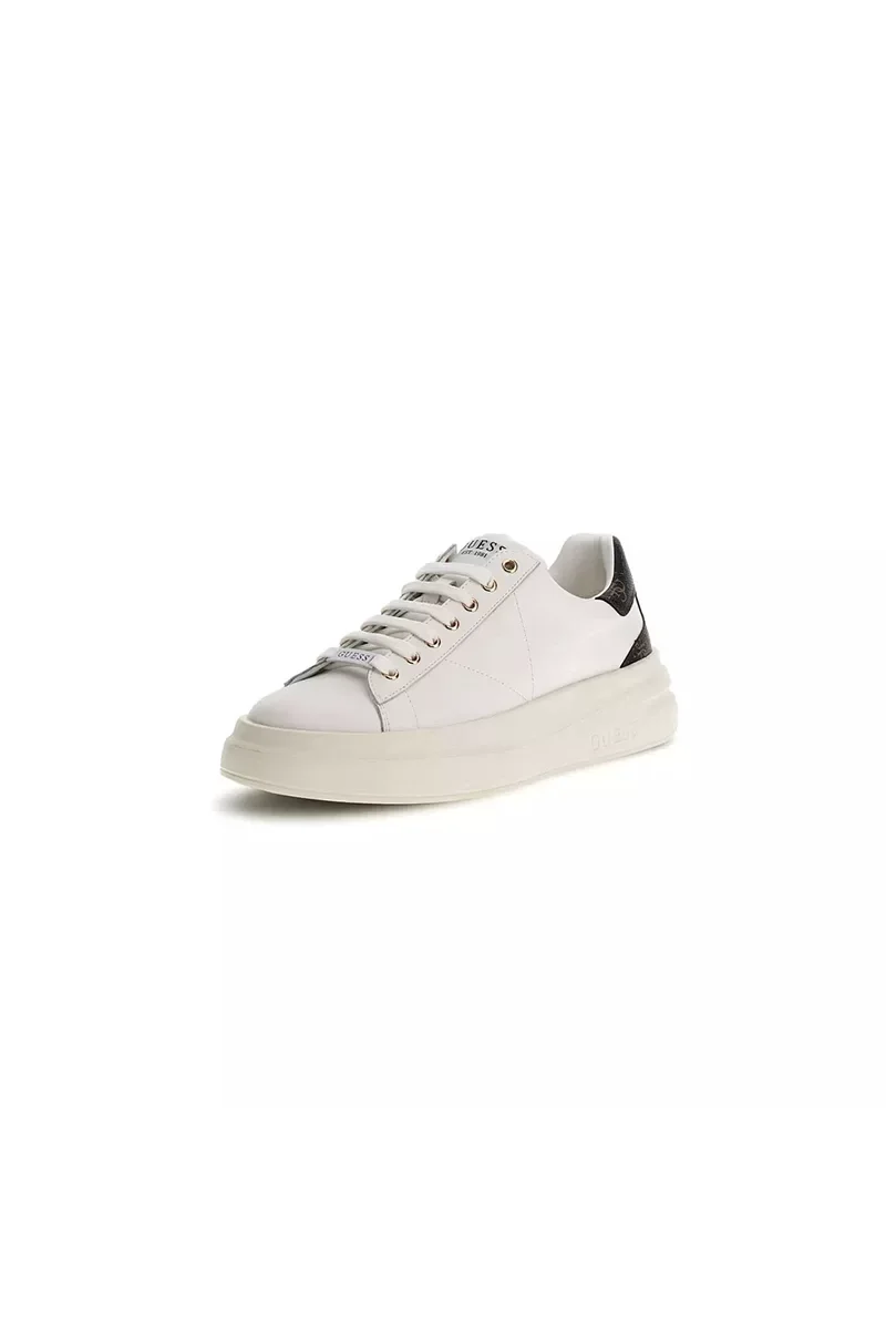 Guess ELBA Erkek Beyaz/Kahverengi Sneaker FMPVIBLEA12-WBROC