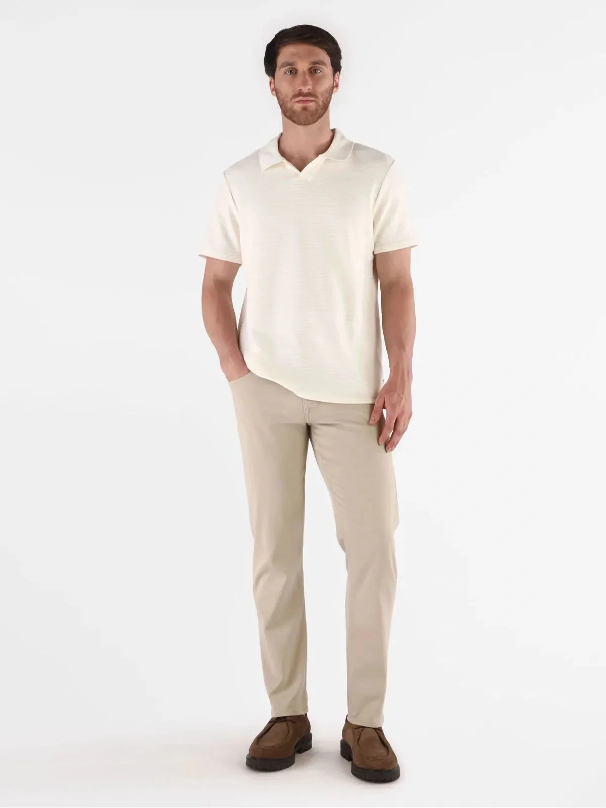 Guess Erkek Hero Monologo Beyaz T-Shirt M5BP72KH510-G018