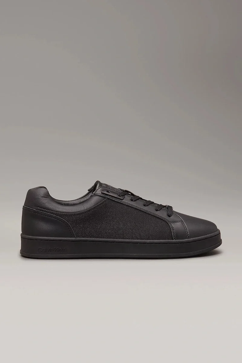 Calvin Klein LOW TOP LACE UP EYELET JAQ MONO Erkek  Sneaker HM0HM01815-0GK