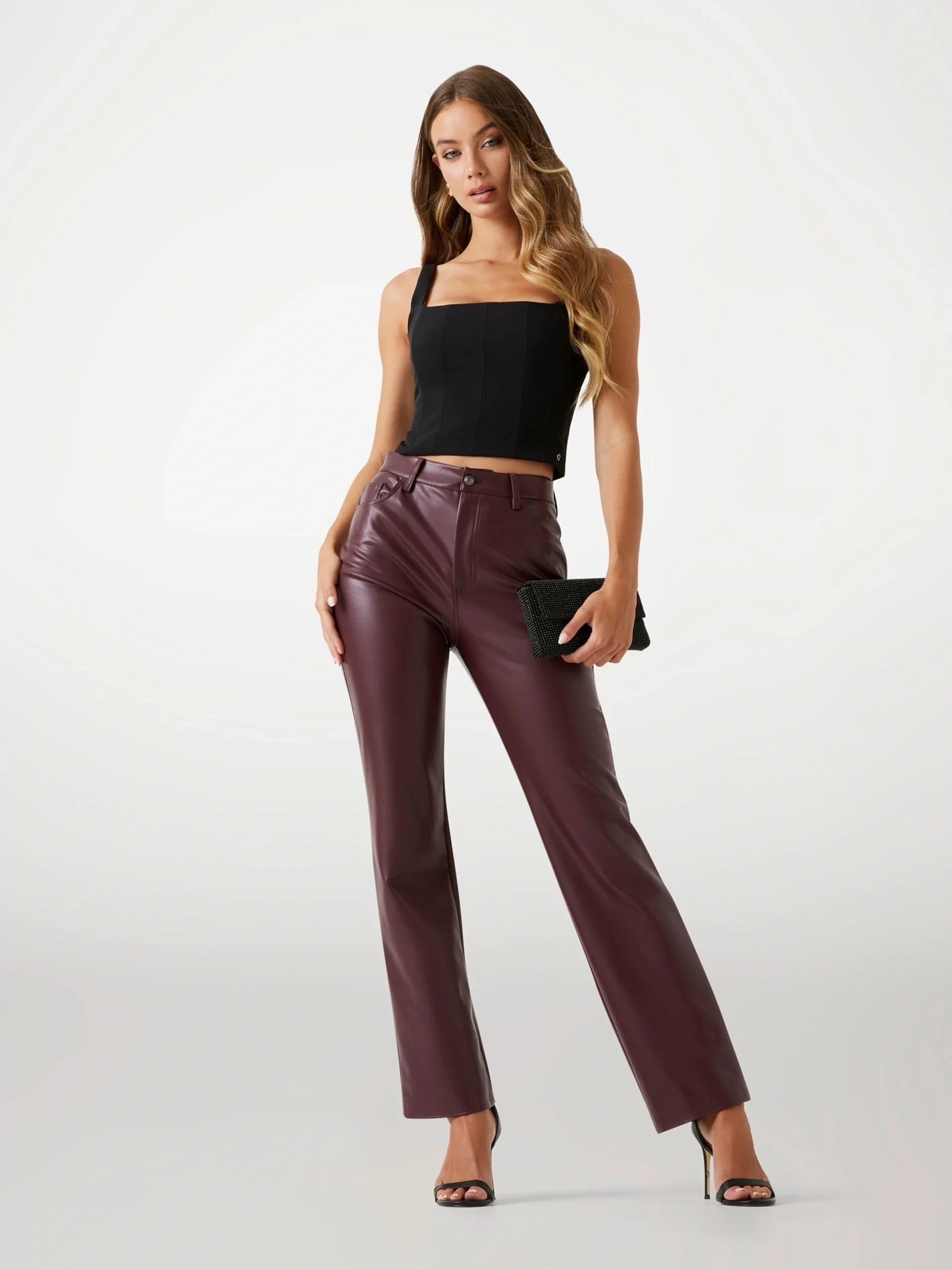 Guess Euphoria Kadın Kahverengi Regular Fit Pantolon W5BB75K8S30-G1G5