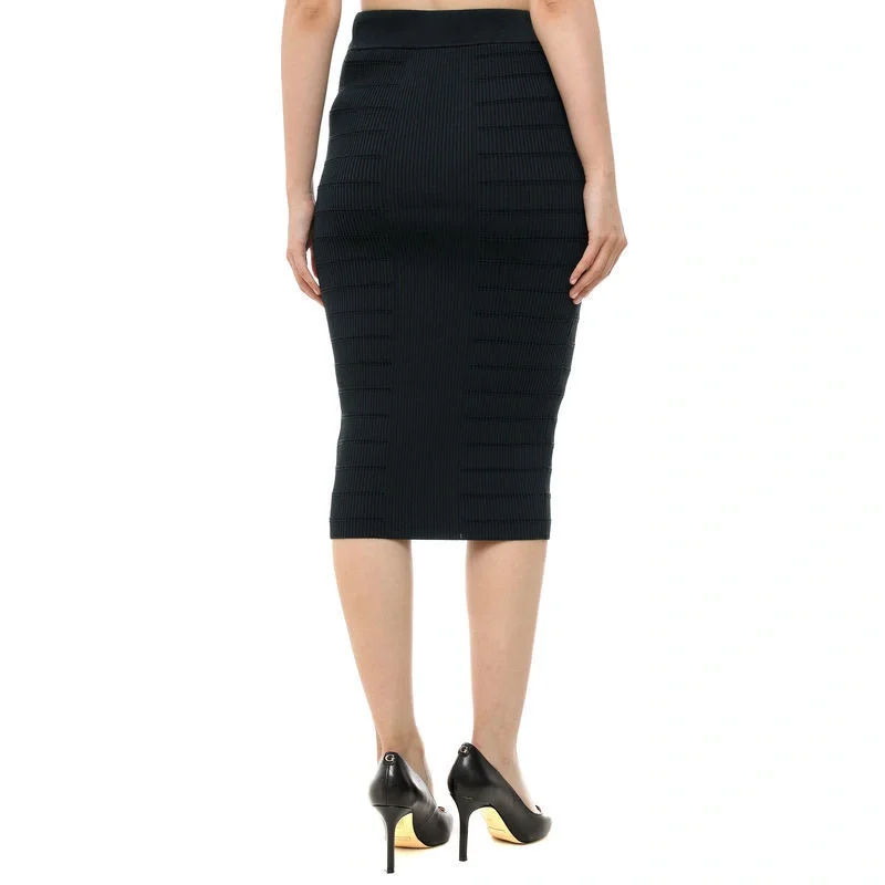 Guess Evangeline Kadın Çok Renkli Kalem Triko Etek W5YD66Z0130-A807