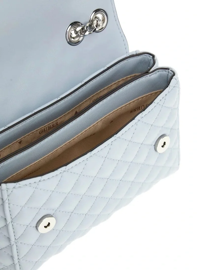 Guess Ever Flap Kadın Mavi Omuz Çantası HWEY8679780-MYB