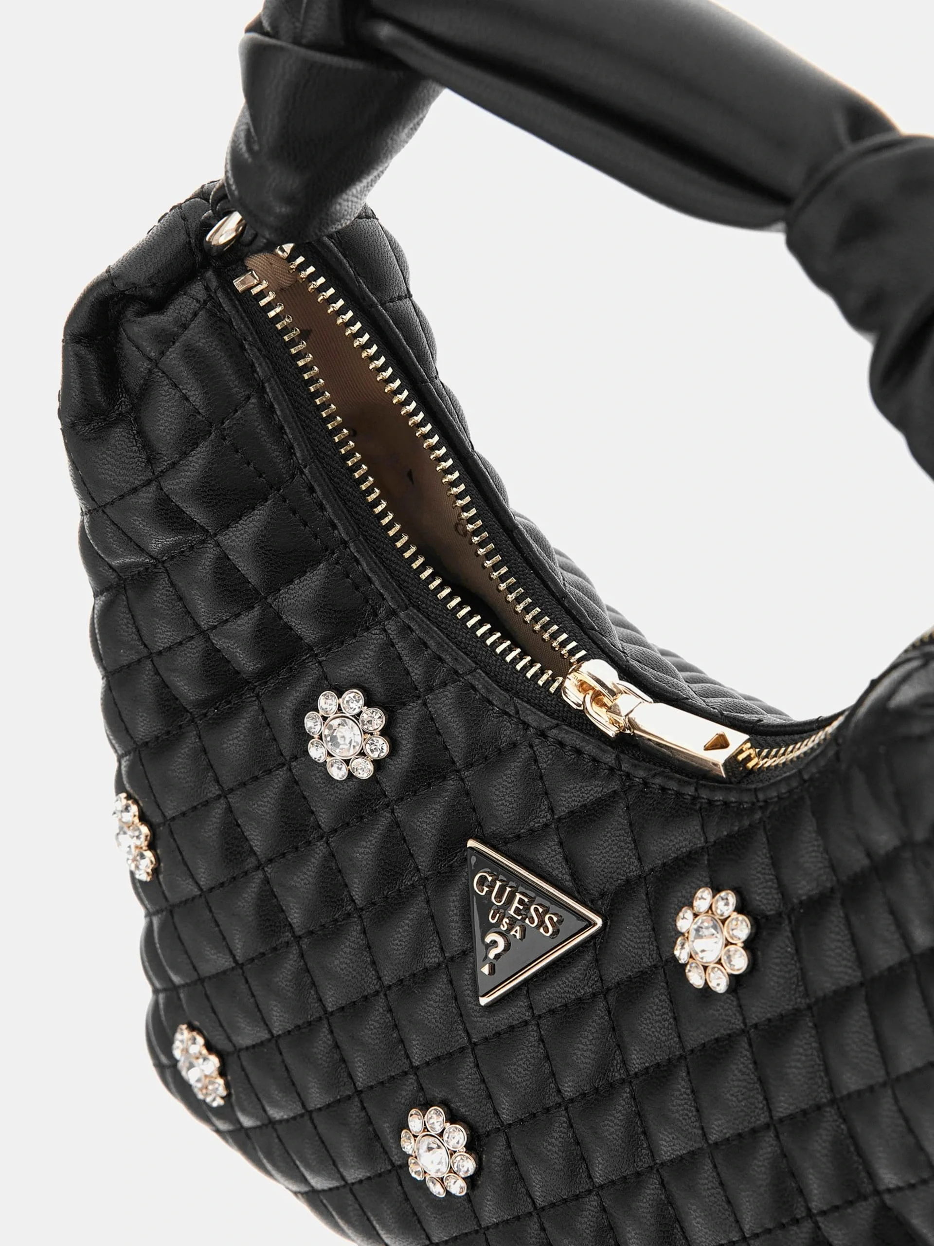 Guess Ever Flap Kadın Siyah Omuz Çantası HWEG8679010-BLA