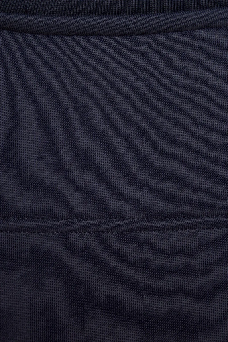 Guess Fleece Erkek Lacivert Sweatshirt M5BQ08K9Z21-G7V2