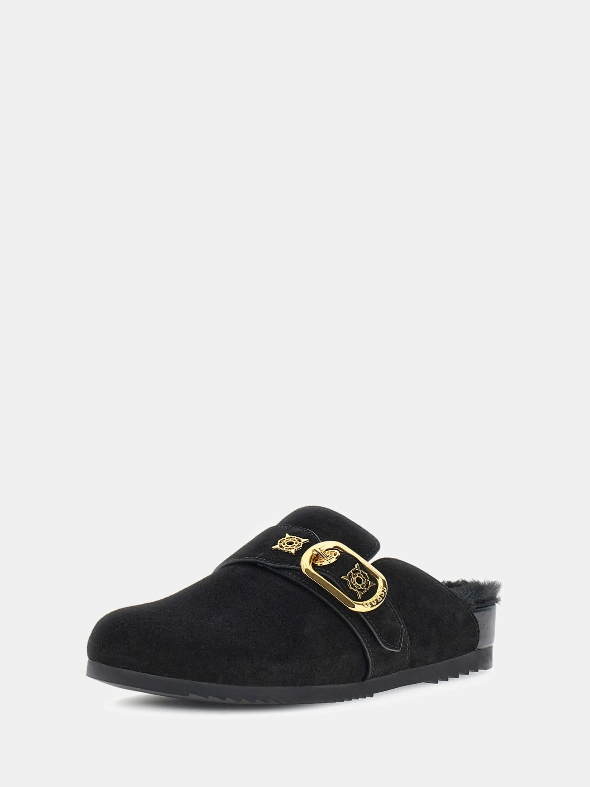 Guess Galavanta 2 Kadın Siyah Terlik FLPGA2ESU06-BLACK