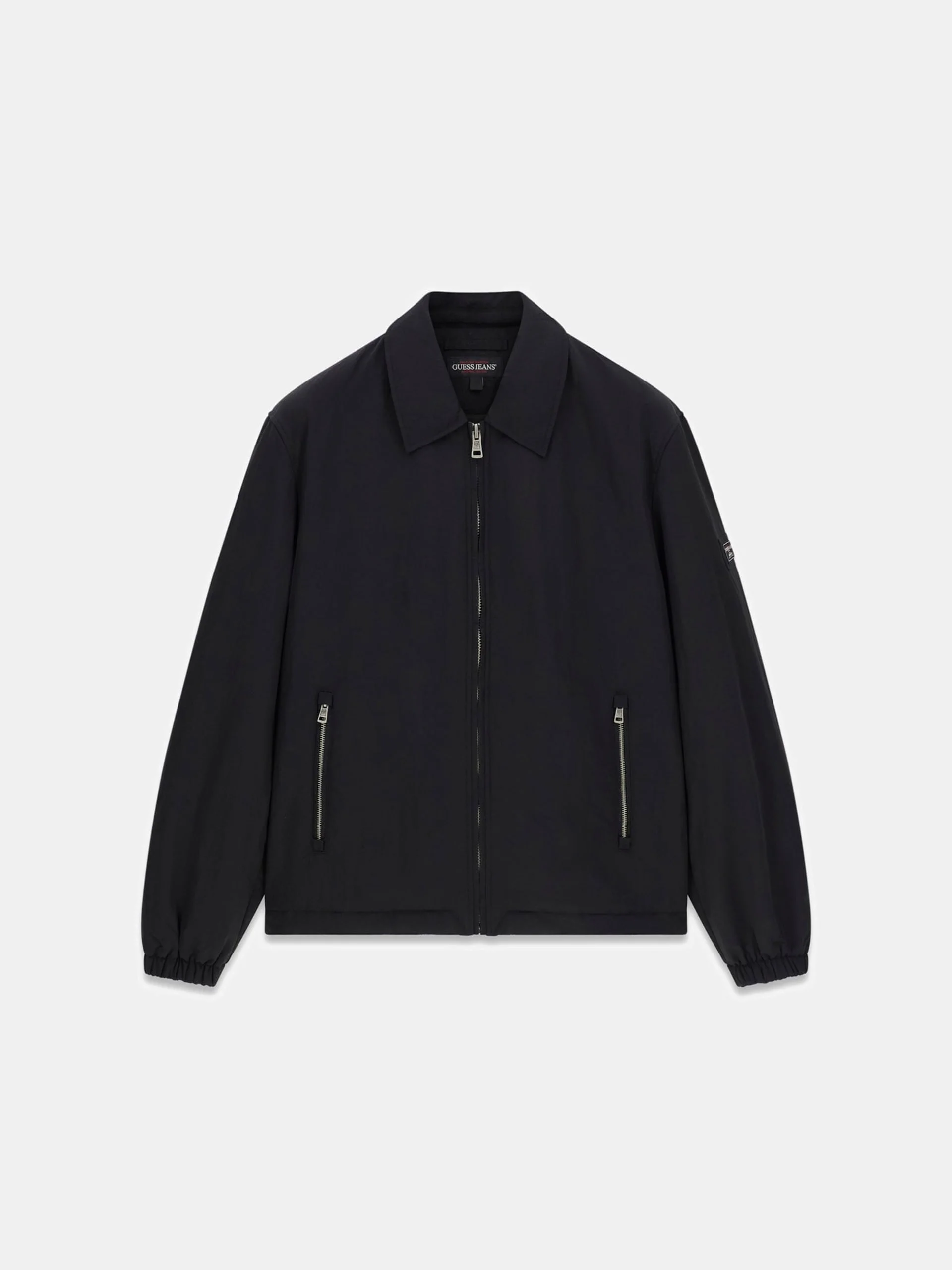 Guess GJ Dolgulu Naylon Erkek Siyah Ceket M6RL0KWGYL2-JBLK