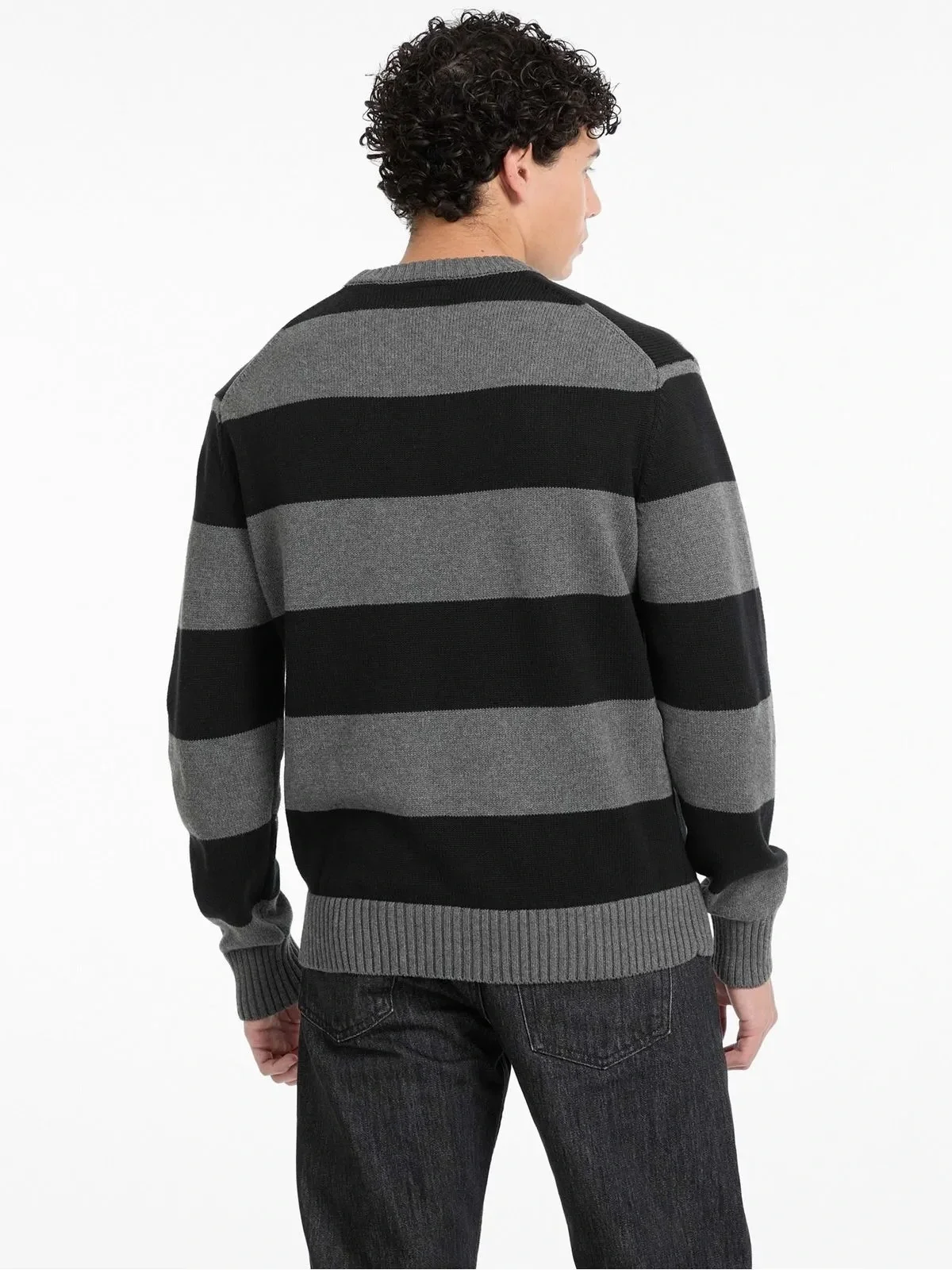 Guess Gj Ls Cn Erkek Siyah Triko M4BR37Z3HM1-S93S