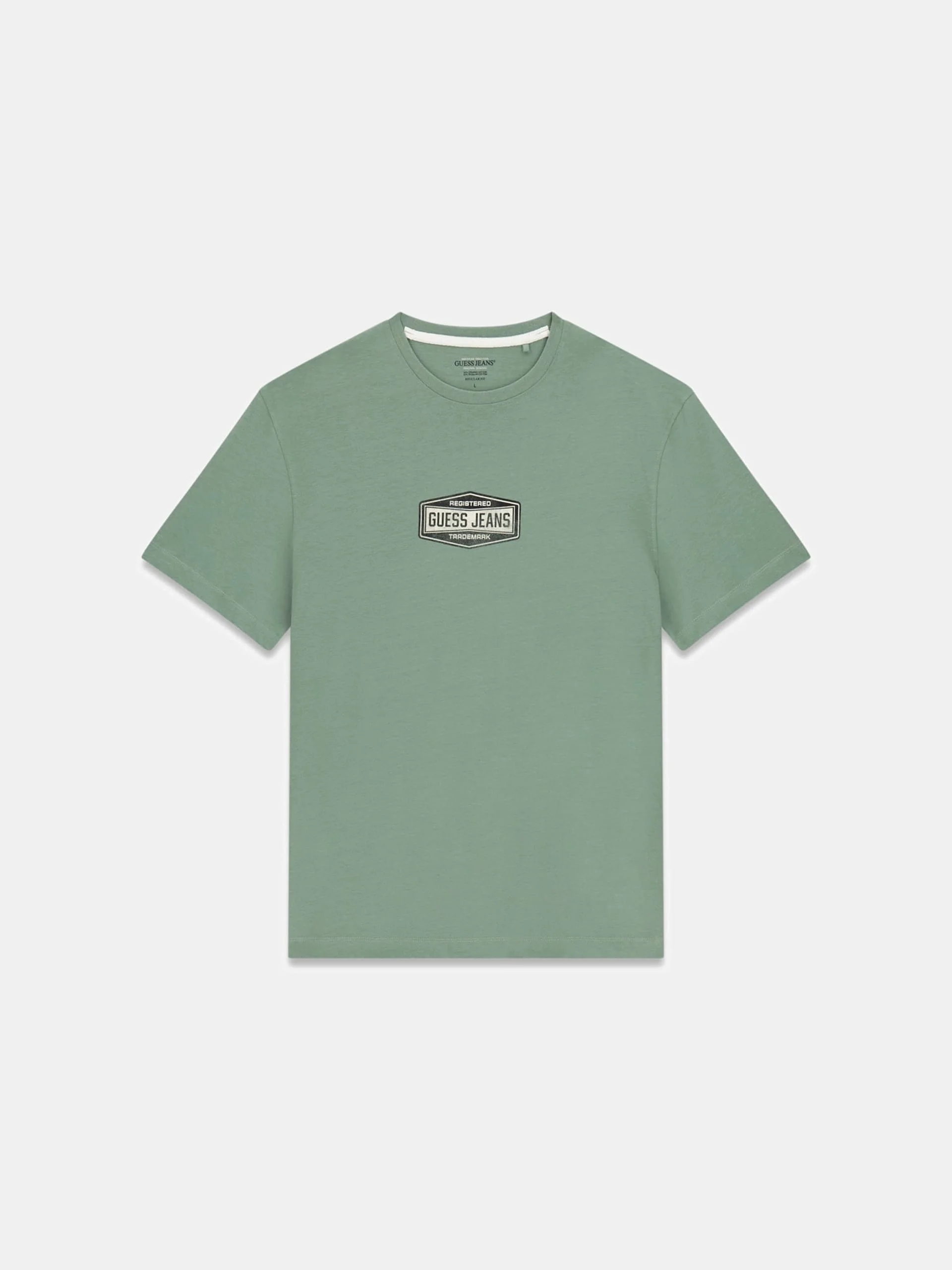 Guess GJ Normal Kesim Tescilli Marka Logolu Erkek Yeşil T-shirt M6RI41K8FQ4-G8FD