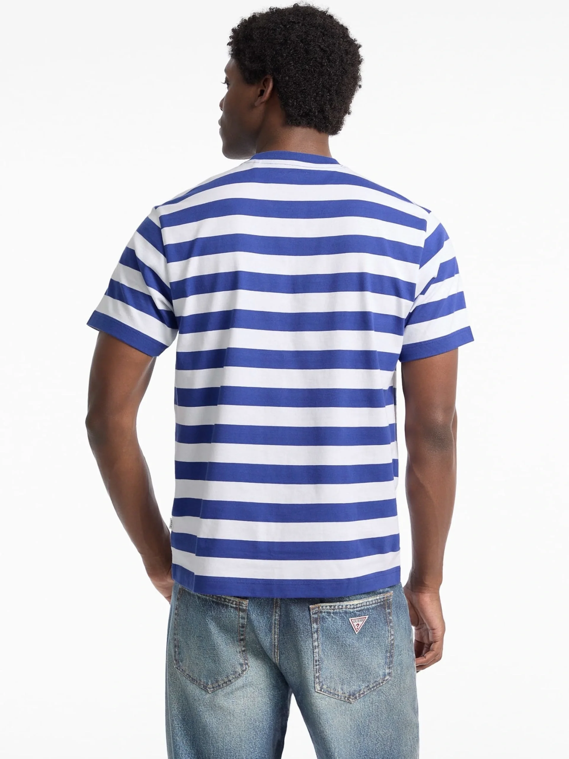 Guess Gj Ss Cn Reg Erkek Çok Renkli Regular Fit T-Shirt M4YI84K9XF1-S7AB