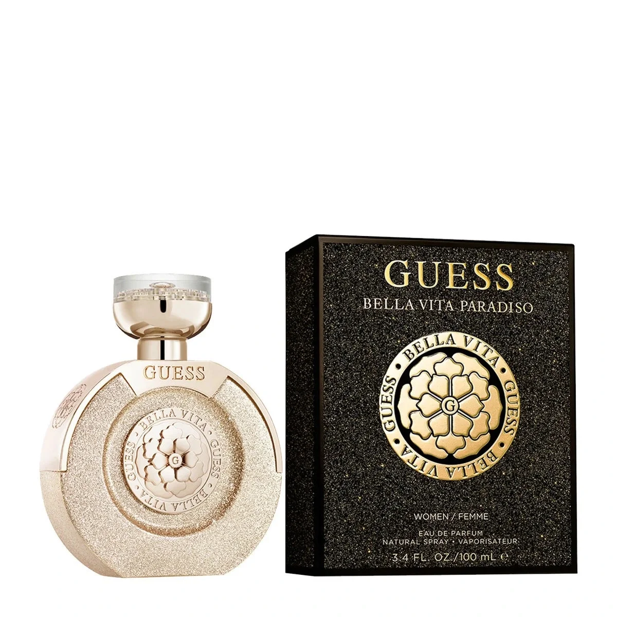 Guess GU BELLA VITA PARADISO EDP 100ML Kadın Siyah Parfüm 302651210-48542