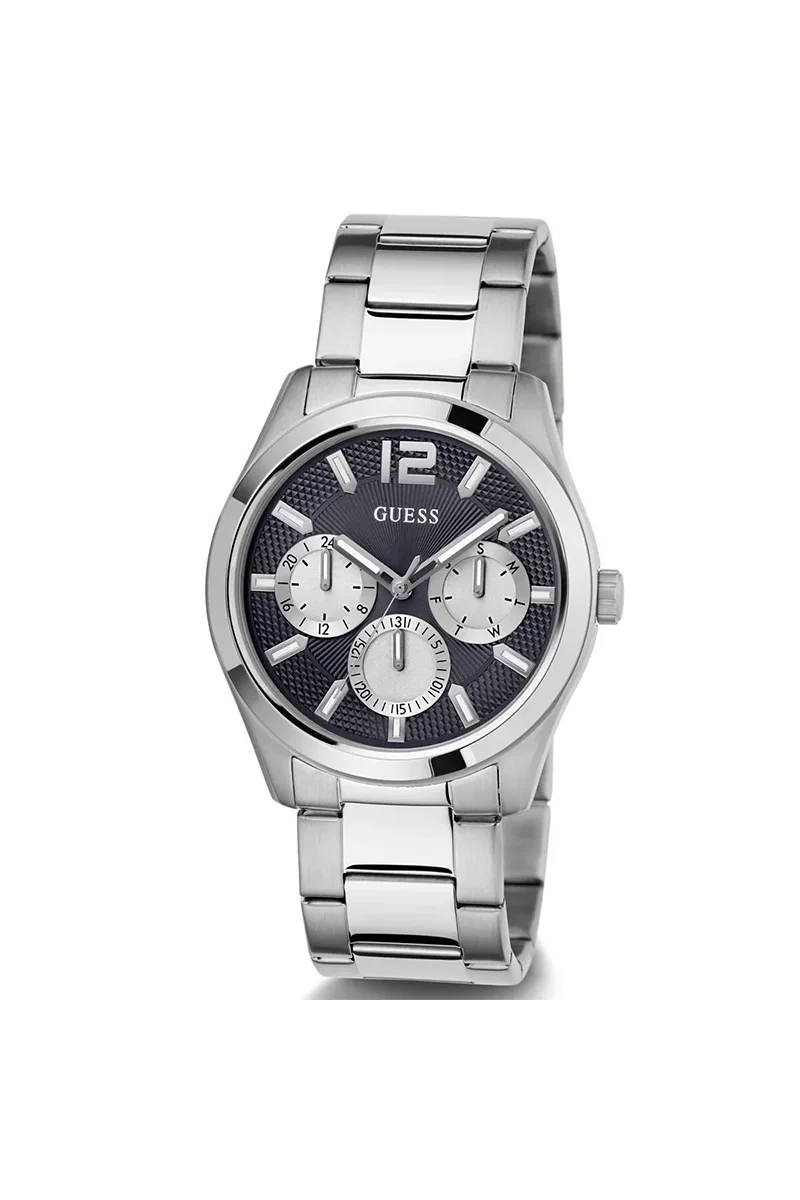 Guess Erkek Metalik Gri Kol Saati GUGW0707G1