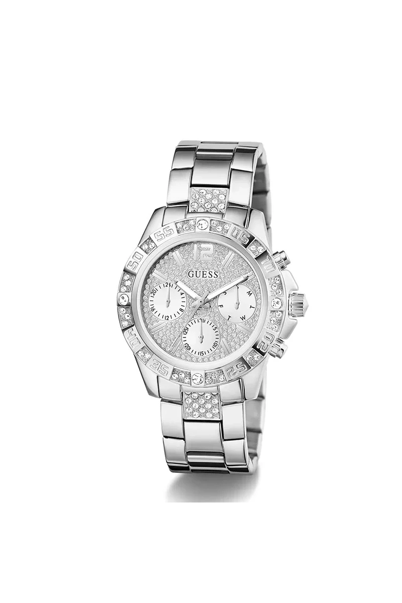 Guess Kadin Metalik Gri Kol Saati GUGW0771L1